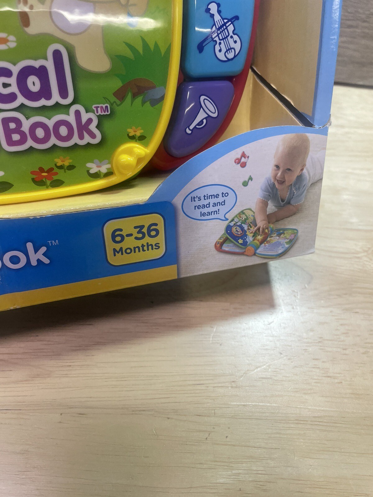 New In Bow, VTech, Musical Rhymes Educational Book for Babies, 6m+