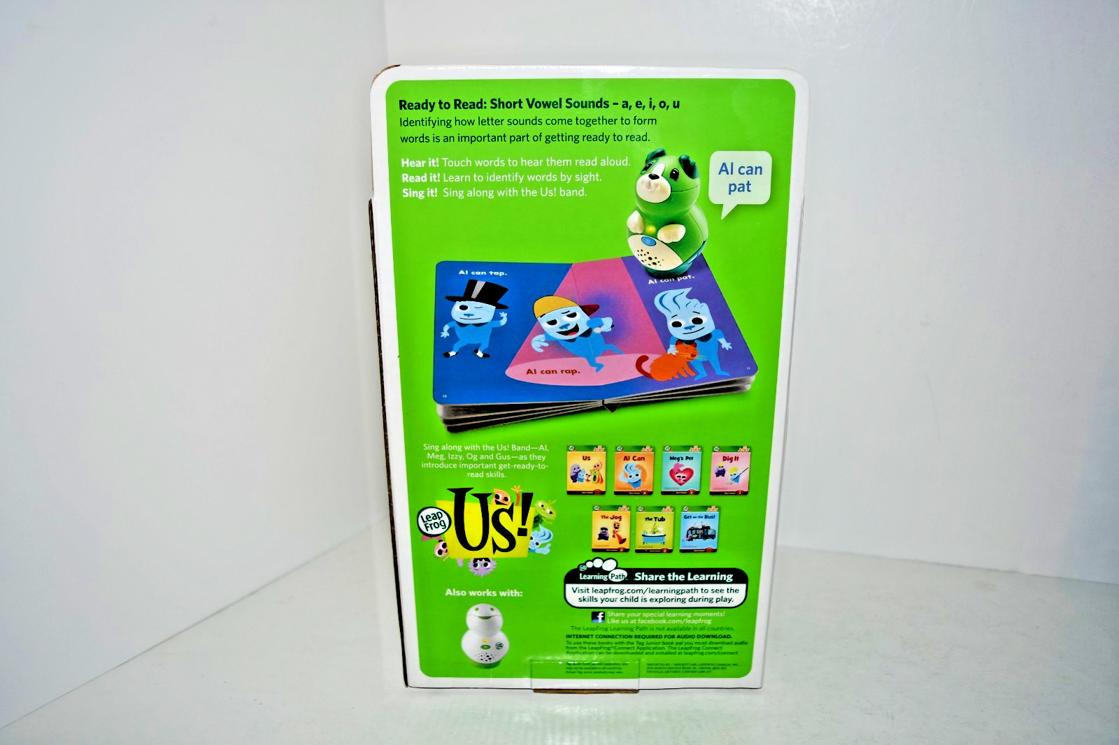 LeapFrog Tag Junior Ready to Read ~ 7 Board Book Set – NEW