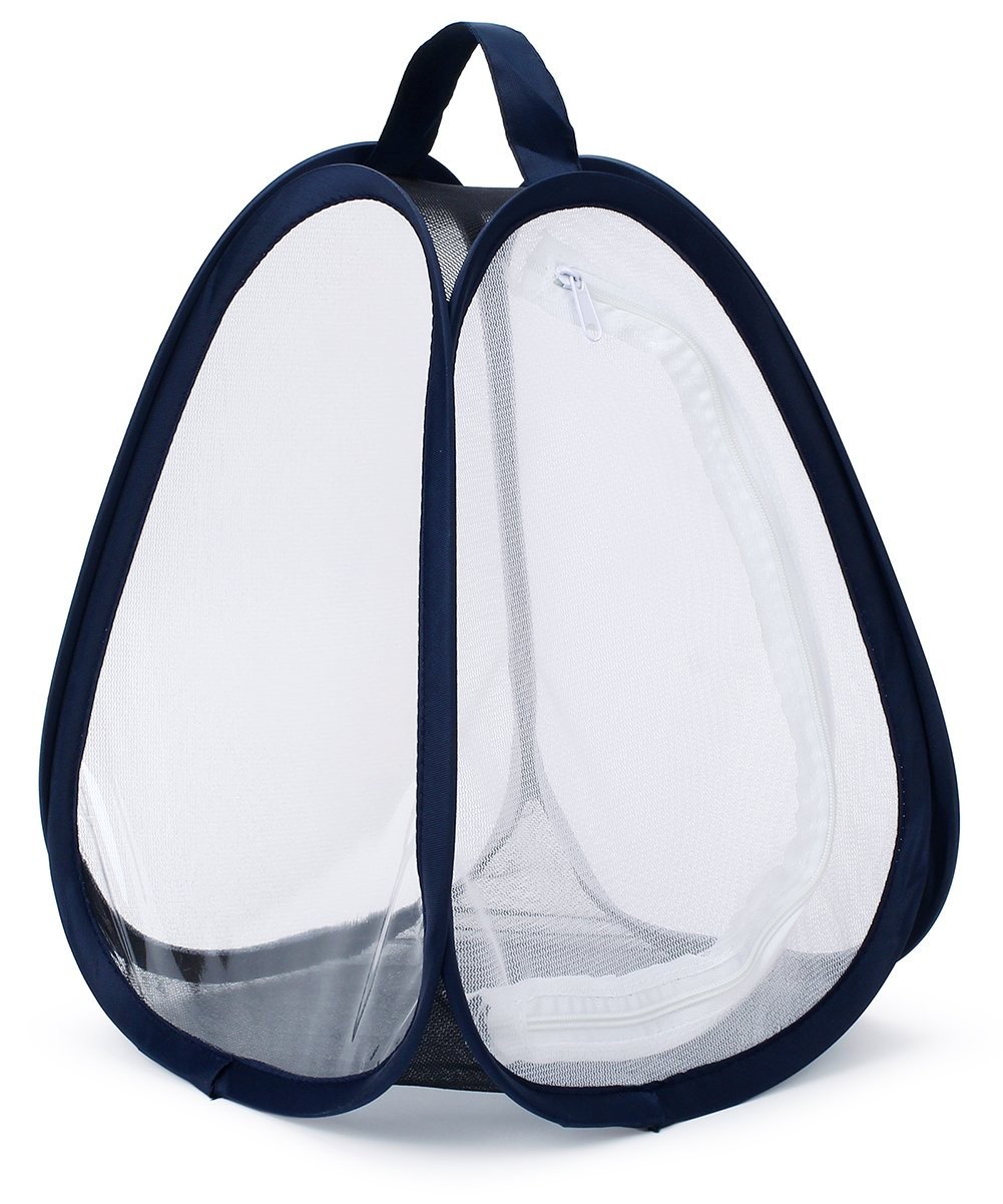 RESTCLOUD Mini Butterfly Habitat, Insect Mesh 7.5″ x 11″, White with Black