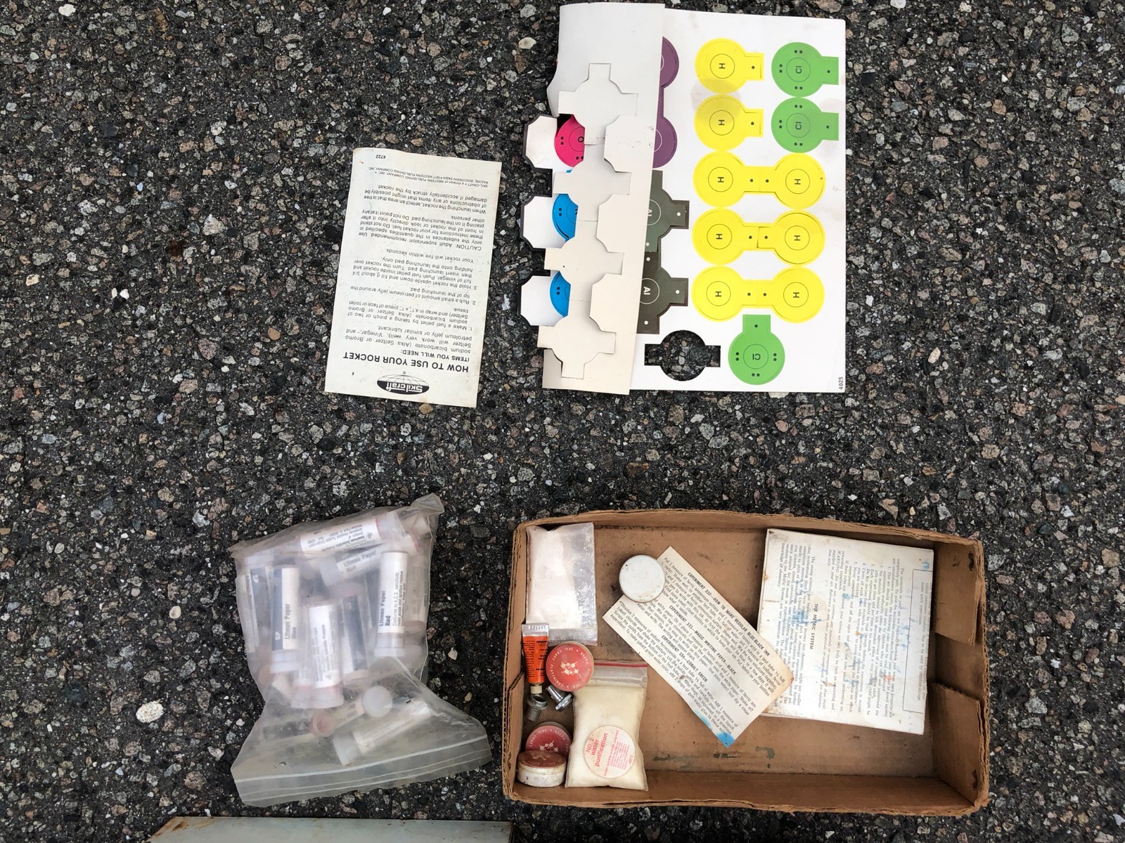 1960s Skil-Craft Chemistry Lab Set Nearly Complete Science Kit w/ Box Pyrex Tube
