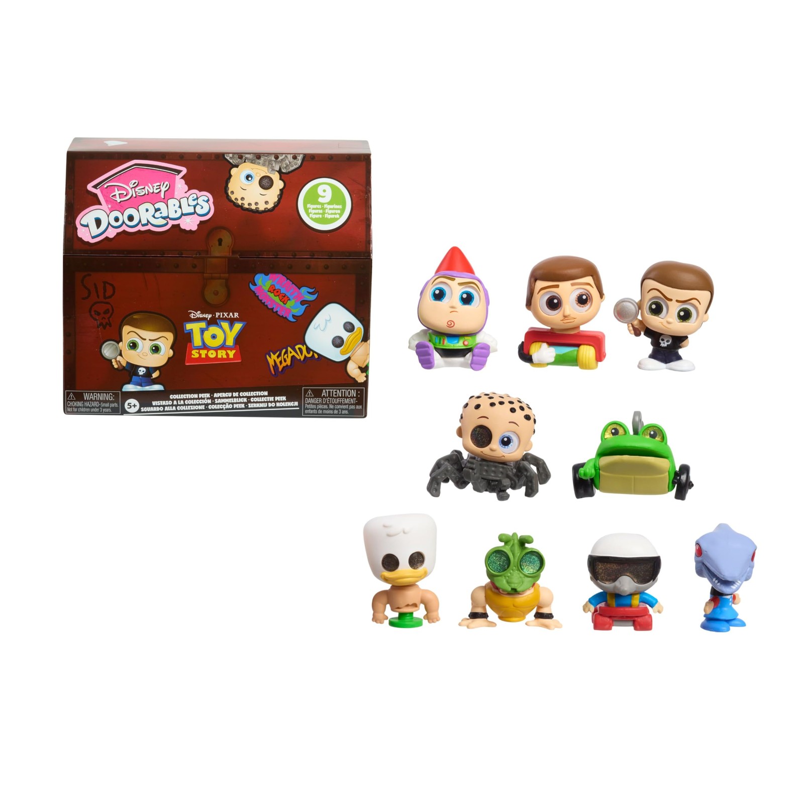 Disney Pixar Story Sid’s Collection Peek, 9 Exclusive Collectible Figures Inc…