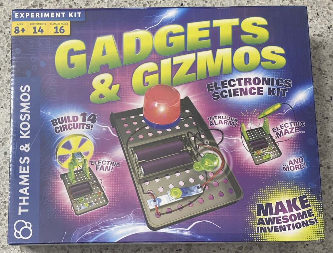 Electronics Science Kit Sealed NIB Thames & Kosmos Gadgets & Gizmos