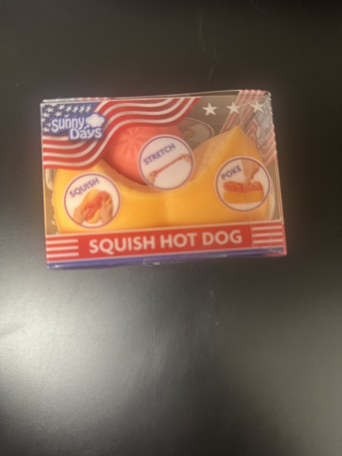 Toymendous Sunny Days Jumbo Hot Dog Squish Viral Summer Squishy Toy New 2026