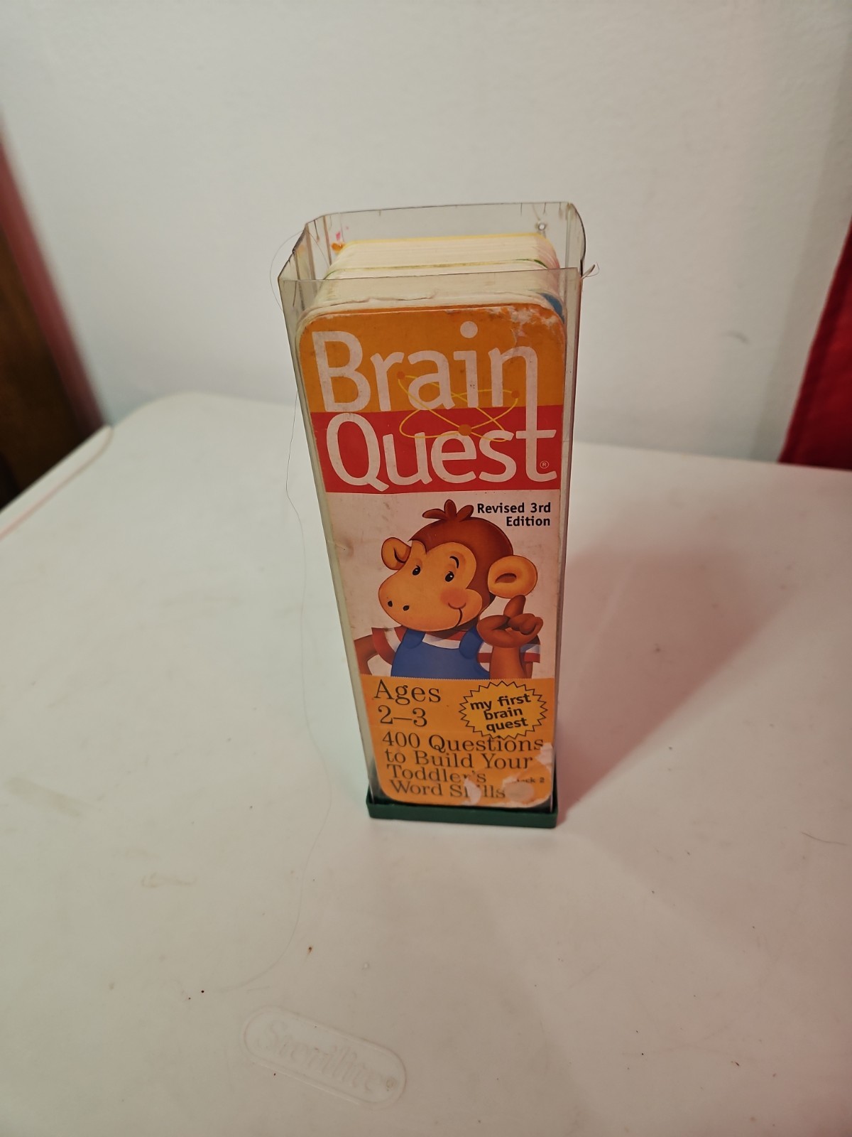 Lot of 3 Brain Quest Smart Quiz Cards Mixed Ages 2to3 To Kindergarten