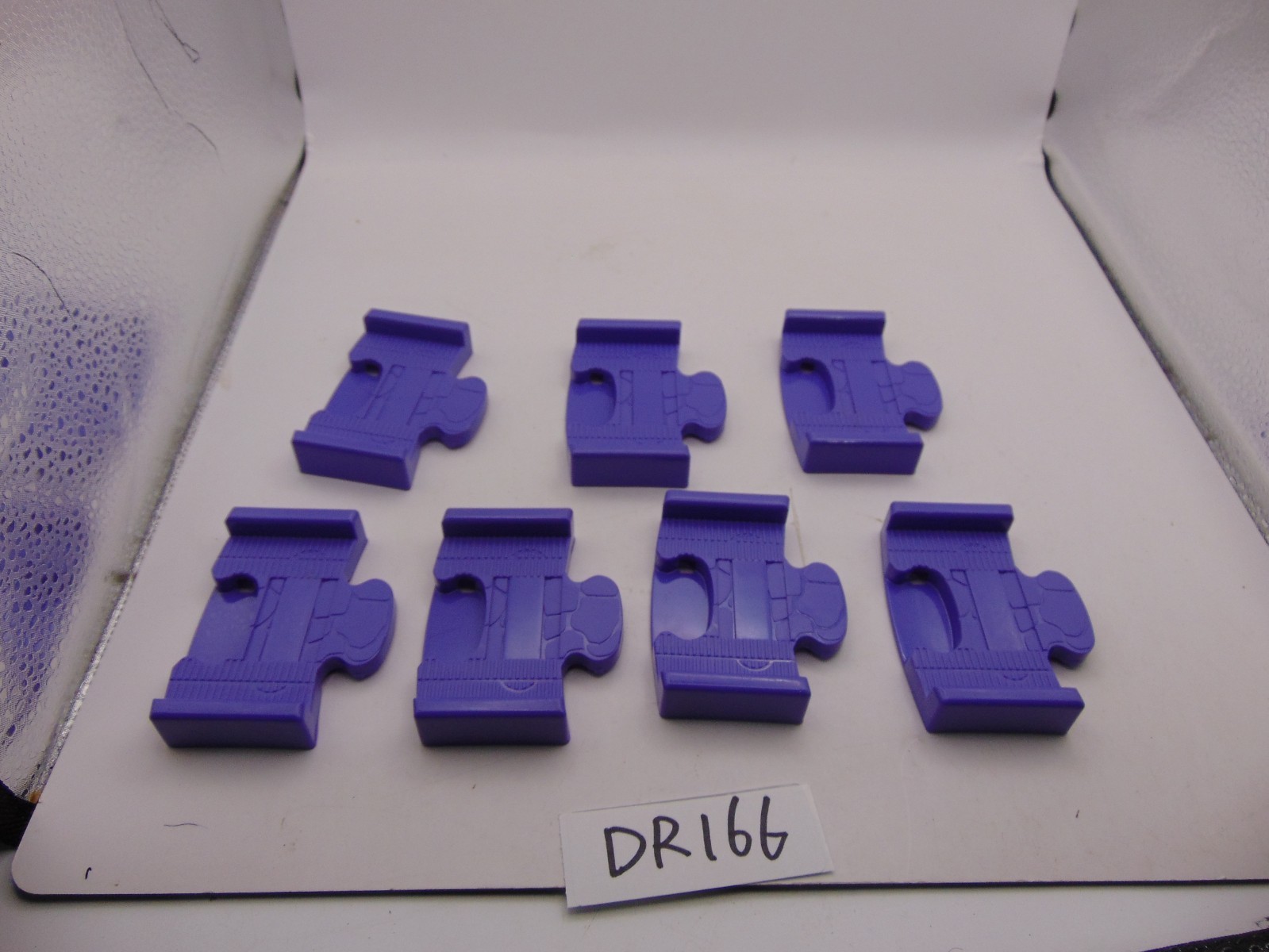 Vtech Go Go Smart Wheels GOGO Replacement Part Track Lot of 7 Purple 1 3/4″
