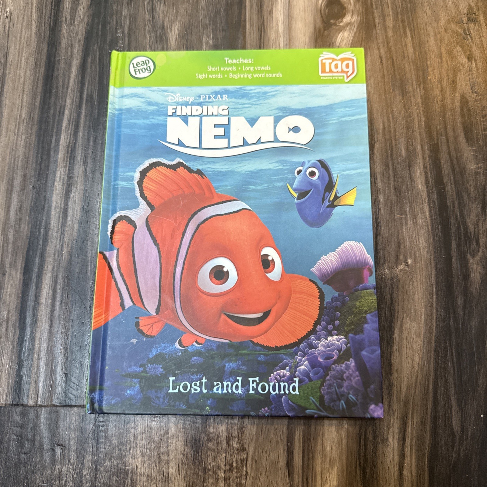 LeapFrog Tag Pen LeapReader book — Disney Pixar’s FINDING NEMO: LOST AND FOUND