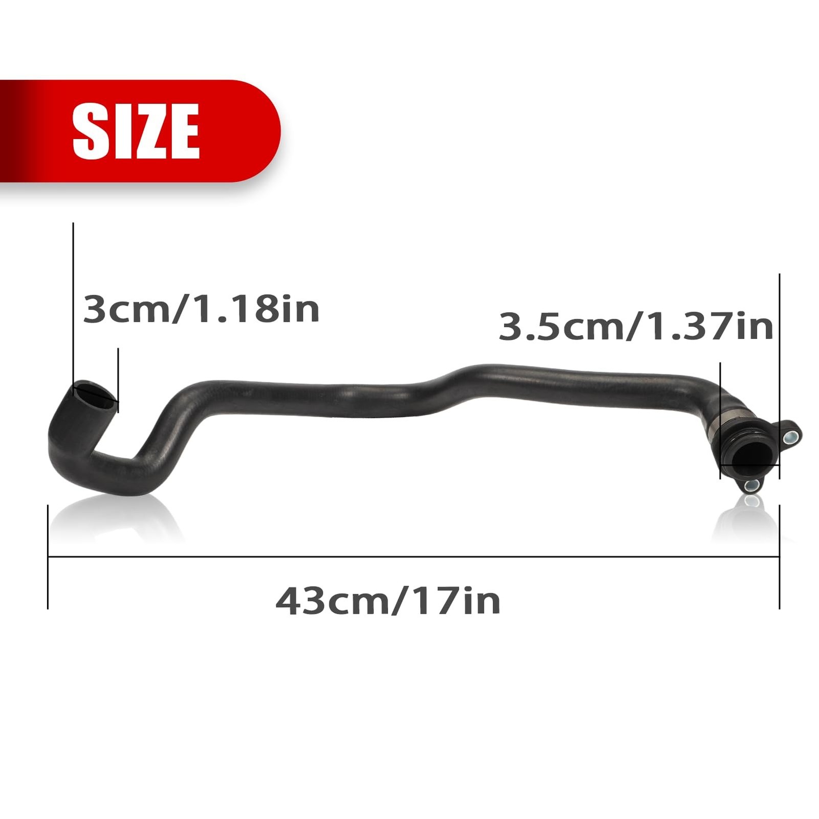 Radiator Coolant Water Hose Pipe Kit (7 Hoses) for N51B30A Engine 2007-2011 E…