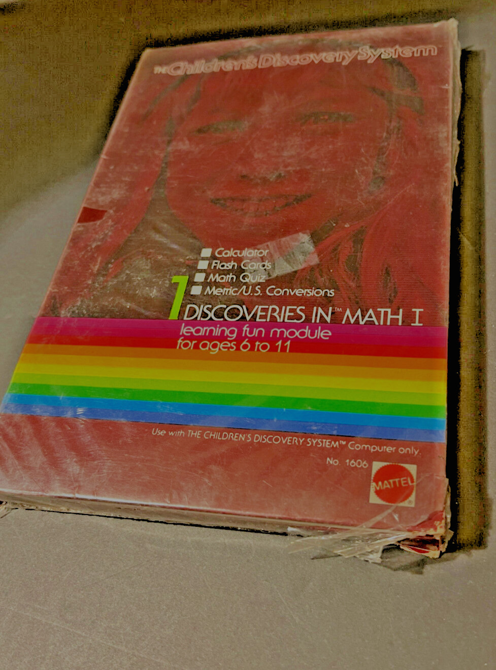 Discoveries in Math I by Mattel The Children’s Discovery System Vintage Unopened
