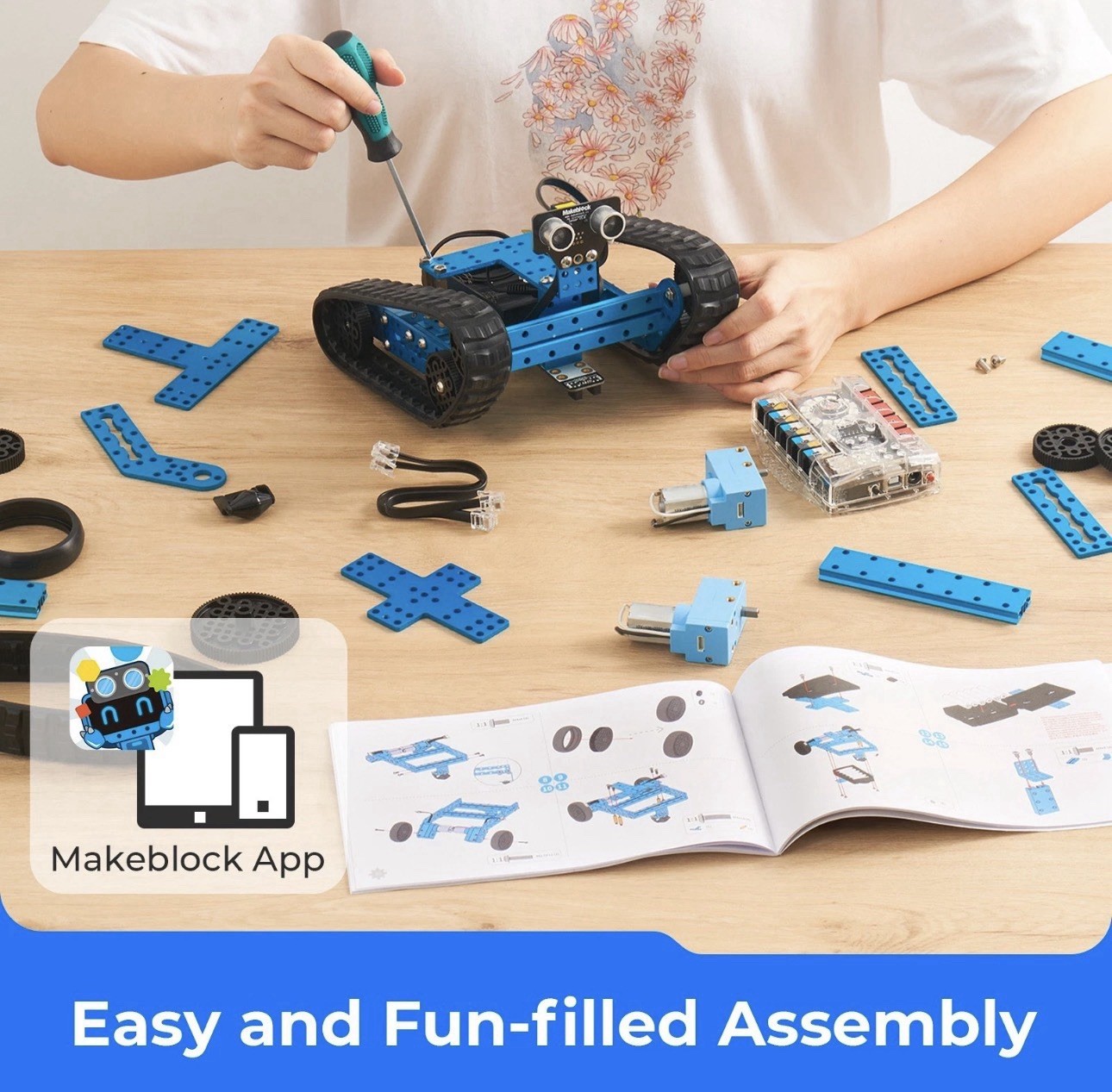 Makeblock mBot Ranger 3-in-1 Educational Robot Kit, Learn Coding with Scratch