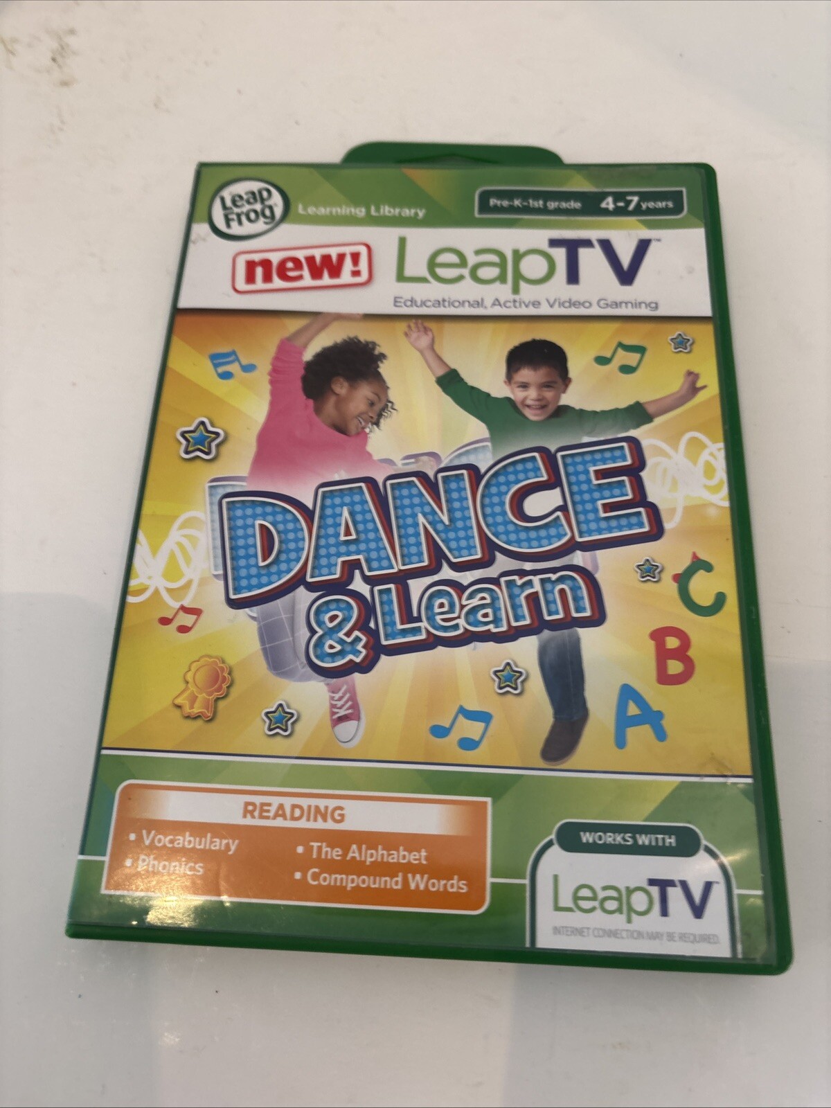 Leap Frog Leap TV Dance And Learn Pre k Thru 1st The Learning Active Video Gamin