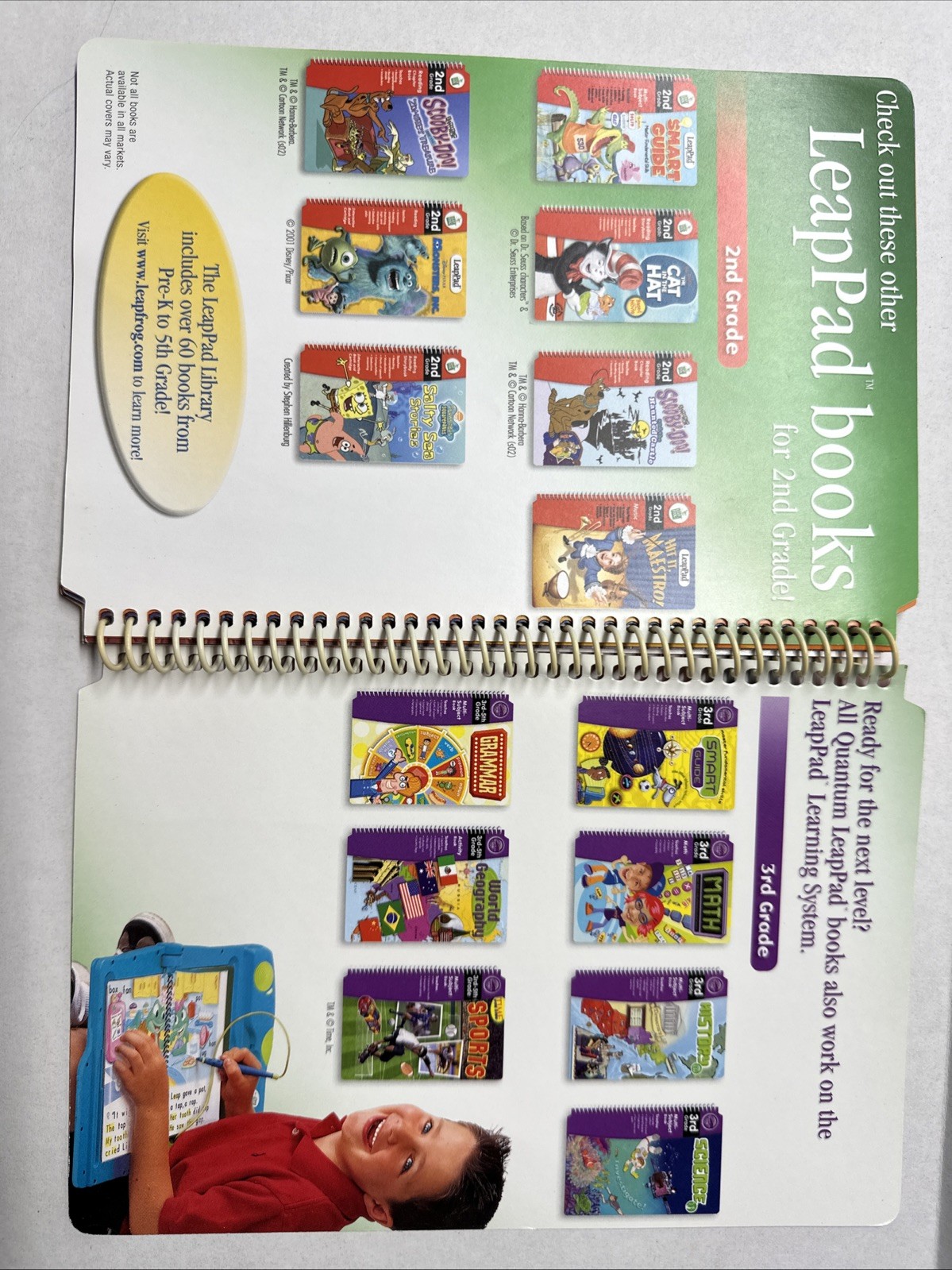Shrek 2 LeapFrog LeapPad Reading Storybook & Cartridge 2nd Grade LEAP FROG PAD