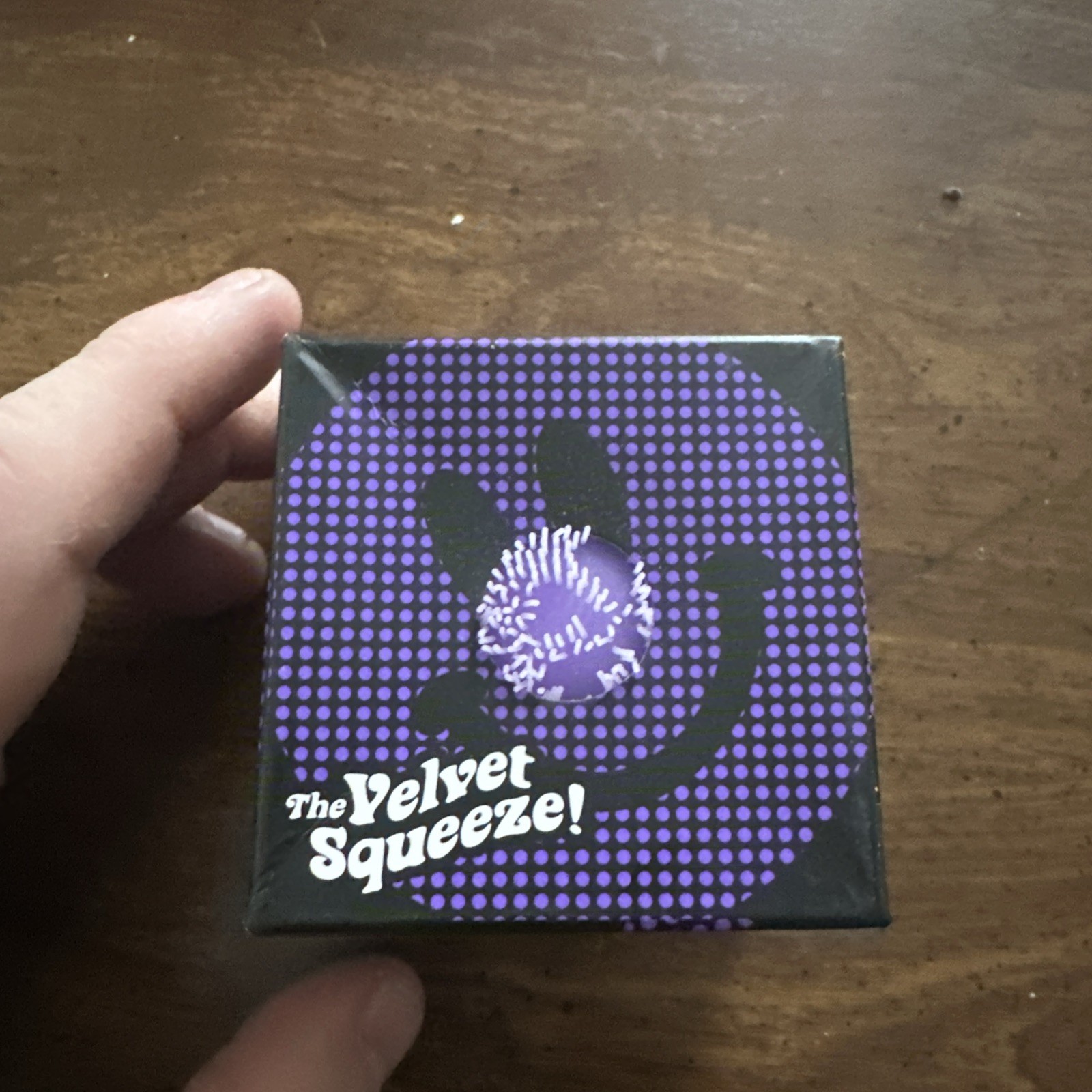 PURPLE Needoh FUZZ BALL THE O.G. Nee Doh Squishy NEE-DOH Fuzzball 100% AUTHENTIC