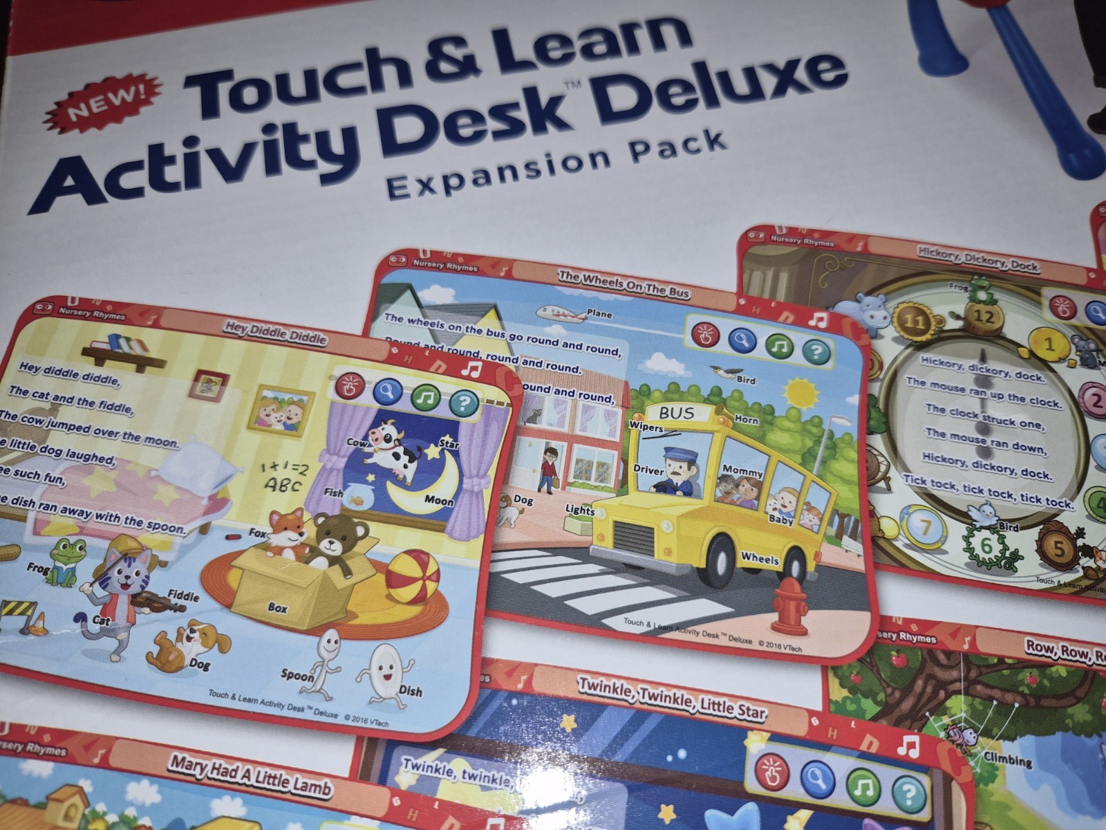 VTech Touch and Learn Activity Desk Deluxe Expansion Get Ready for Preschool