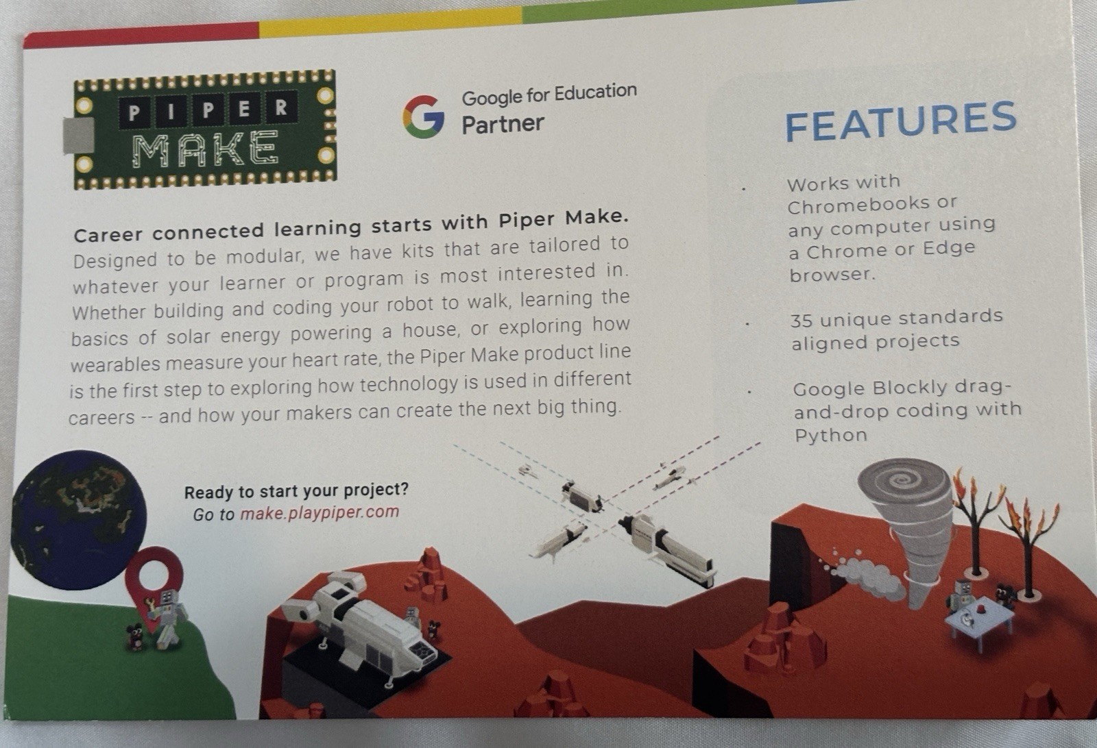 Piper Make DIY Game Controller Kit- Educational Electronics- STEM – Unassembled