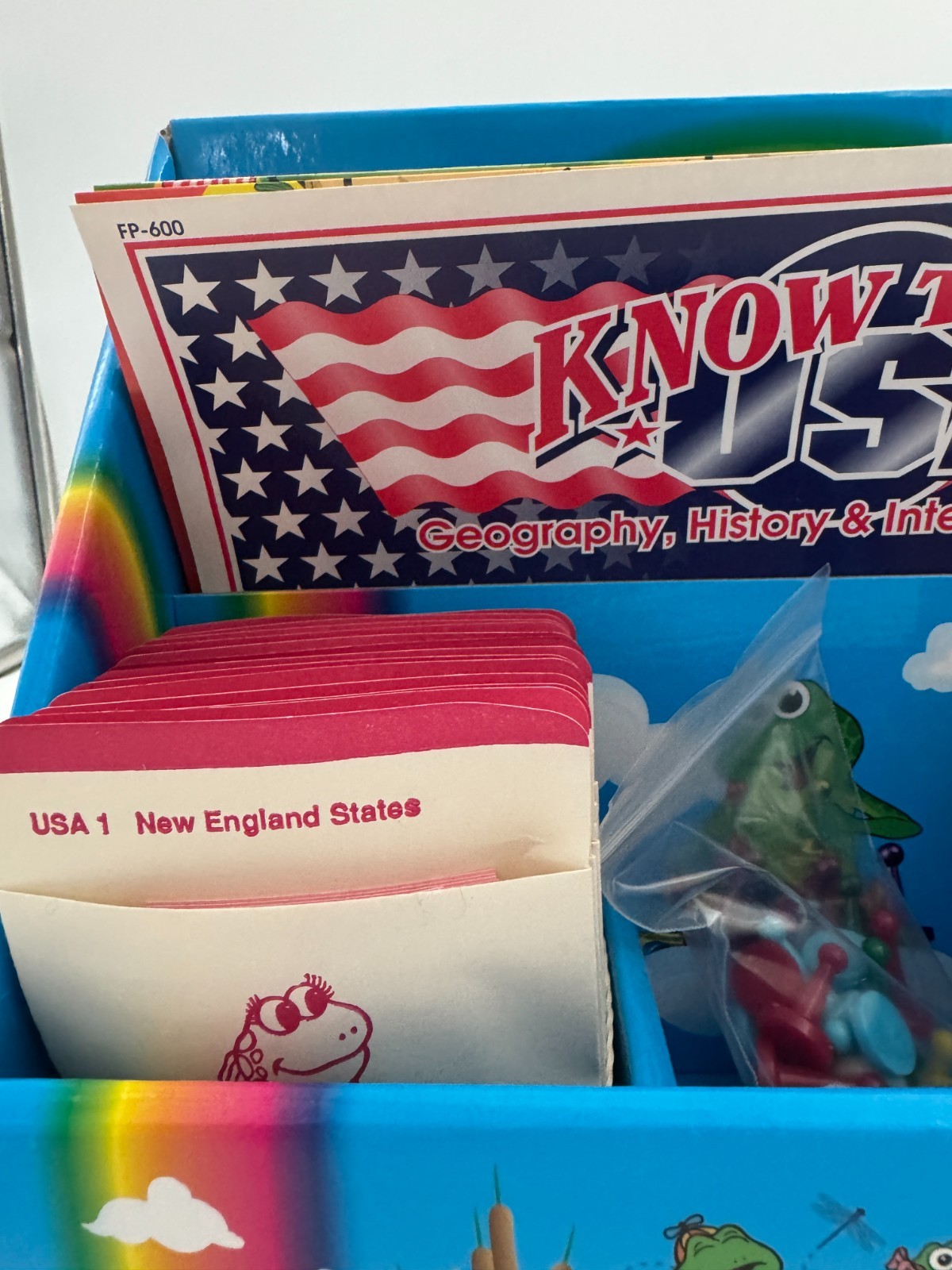 Frog Know the USA! Classroom Learning Game Set – FP-600 – 25 Games – Geography