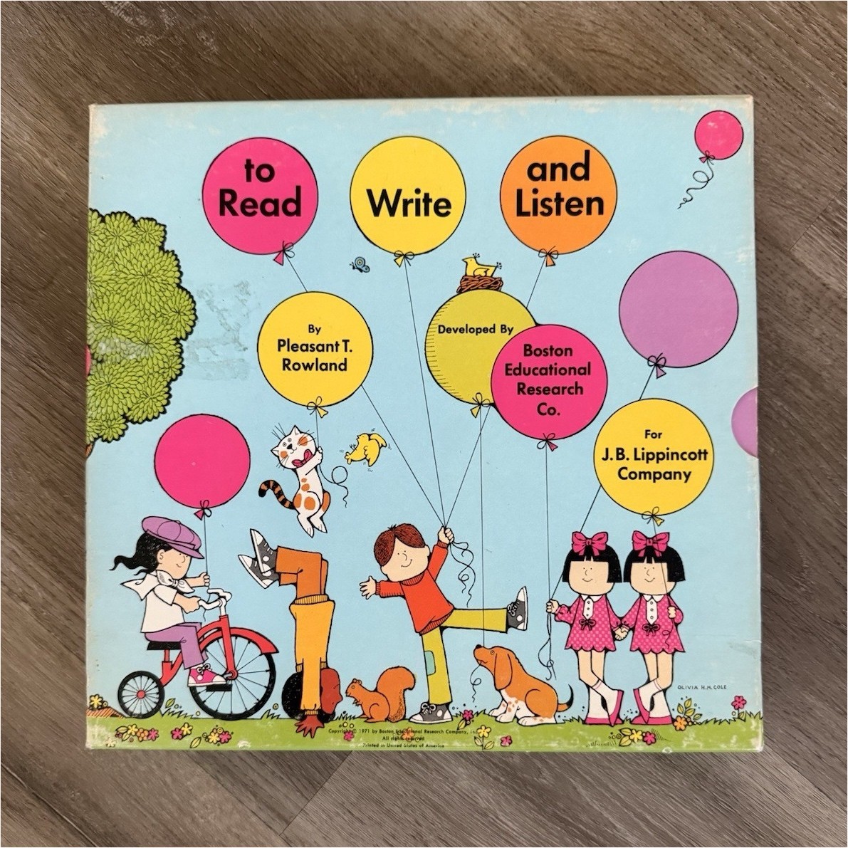 Beginning To Read Write and Listen Kit II 1971 Vintage Reading EXTREMELY RARE