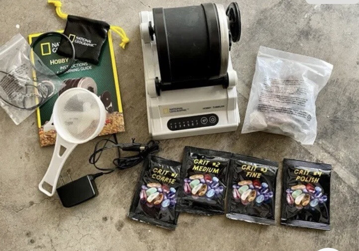 Used National Geographic Rock Tumbler Hobby Edition STEM Homeschool. Collectors