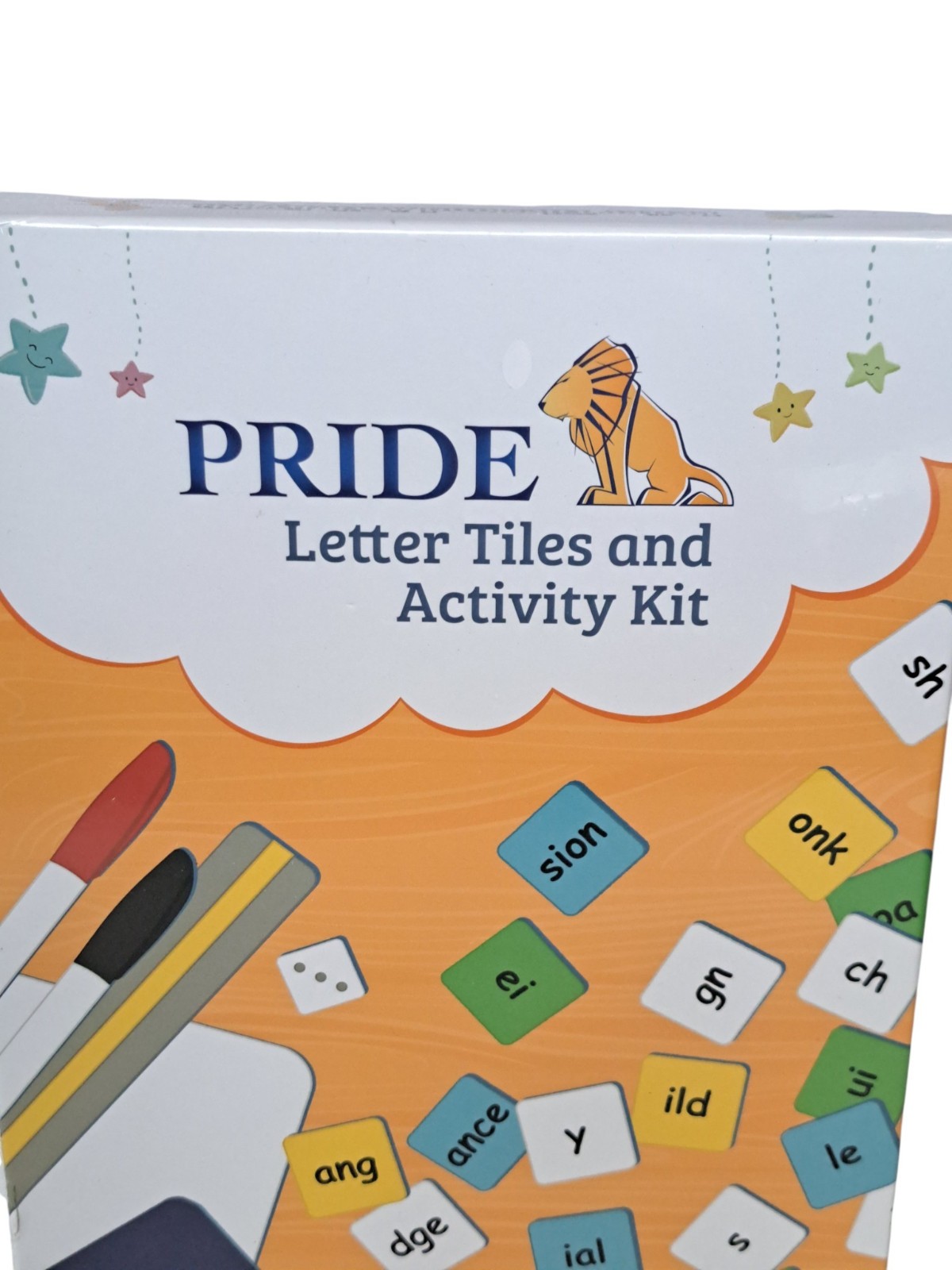 Pride Reading Program Letter Tiles Activity Kit Sealed NEW box