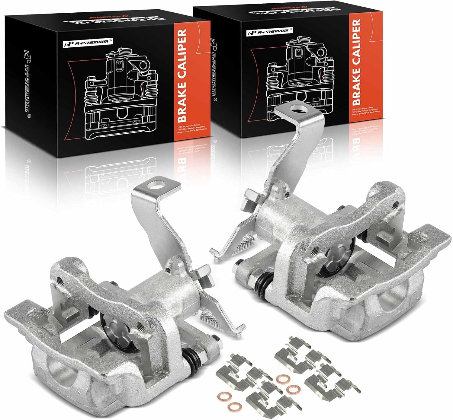 APM Disc Brake Calipers Assembly with Bracket Compatible with Hyundai