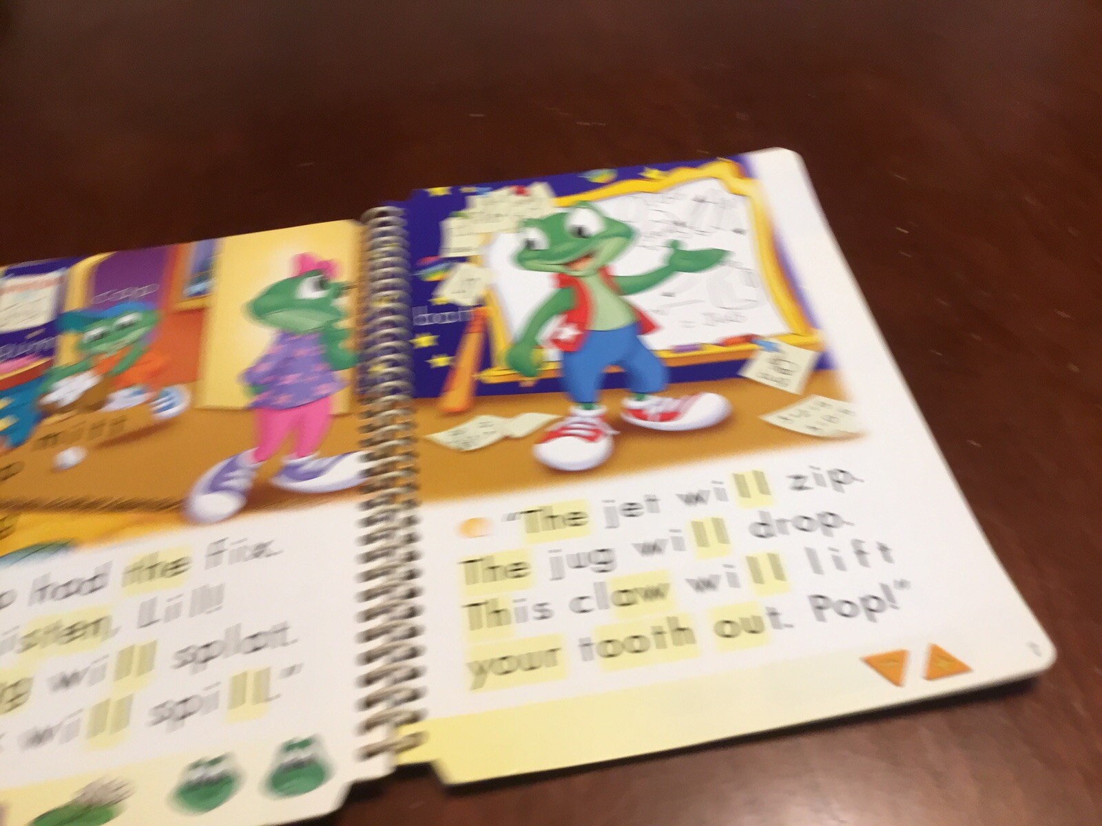 Leap Frog Pad Interactive Book Ages 4-8 Book Only