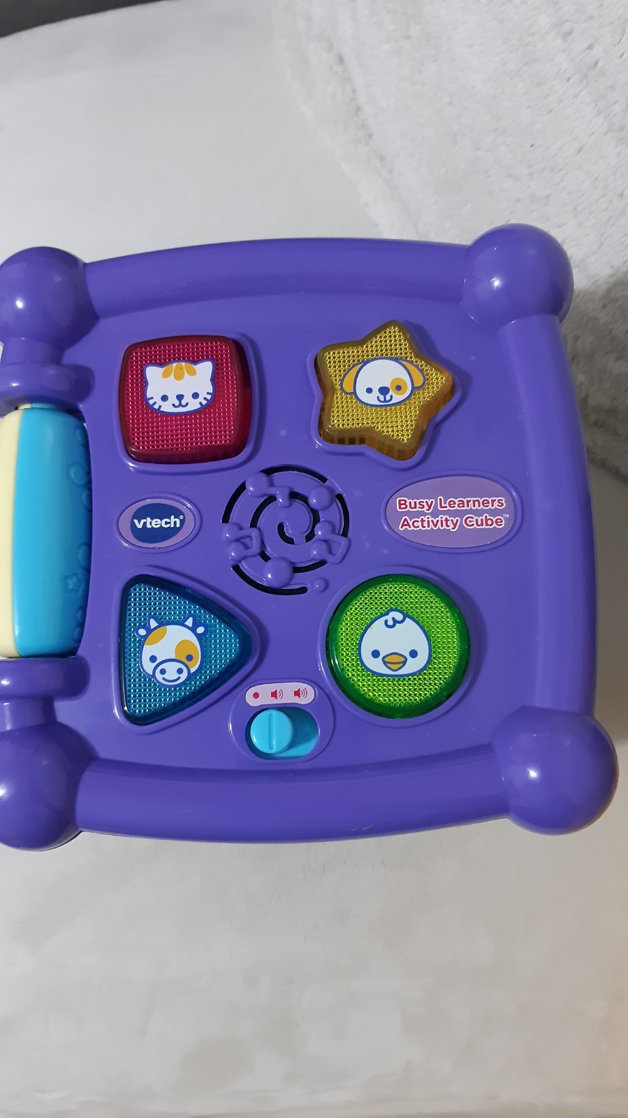 VTech Busy Learners Activity Cube Electronic Interactive Learning Toy 6m-3y