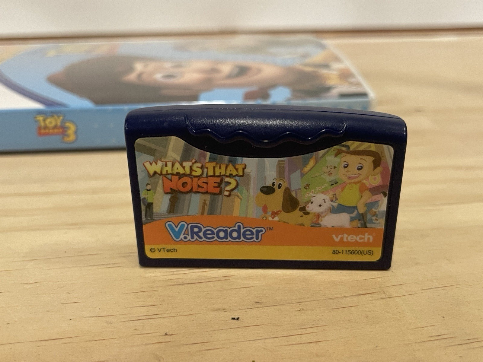 PIXAR TOY STORY 3 DISNEY VTECH V Reader Reading Learning Game (Plus 2nd Game)