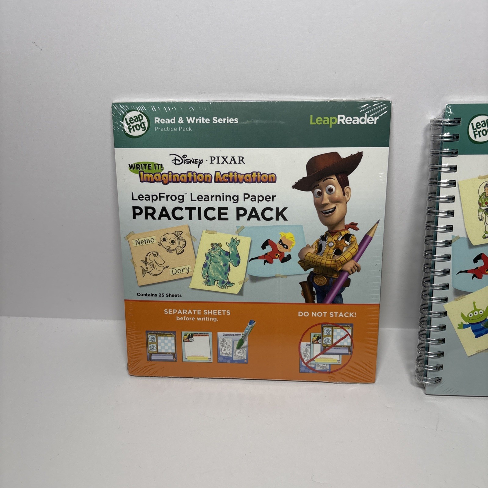 LeapFrog LeapReader Disney PIXAR Imagination Activation Art Drawing Reading NEW!