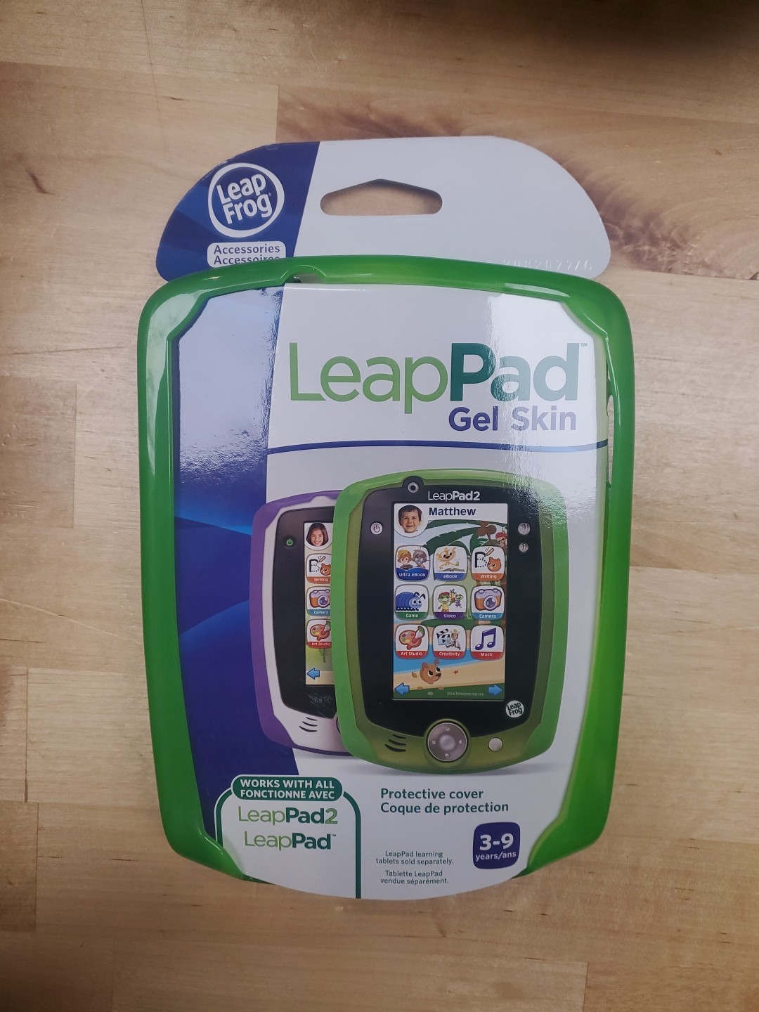 LeapFrog Green Gel Skin Protective Cover LeapPad & LeapPad 2 NEW 32426