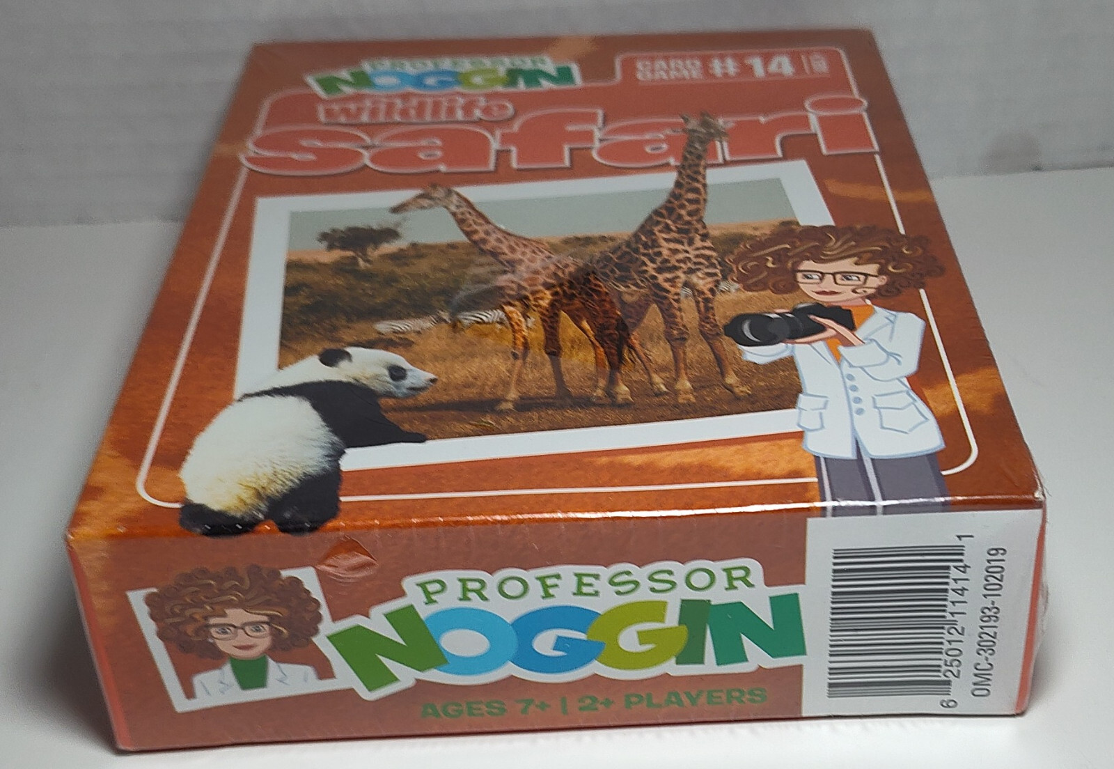 Professor Noggin Wildlife Safari Card Game #14 Outset 2019 New Sealed