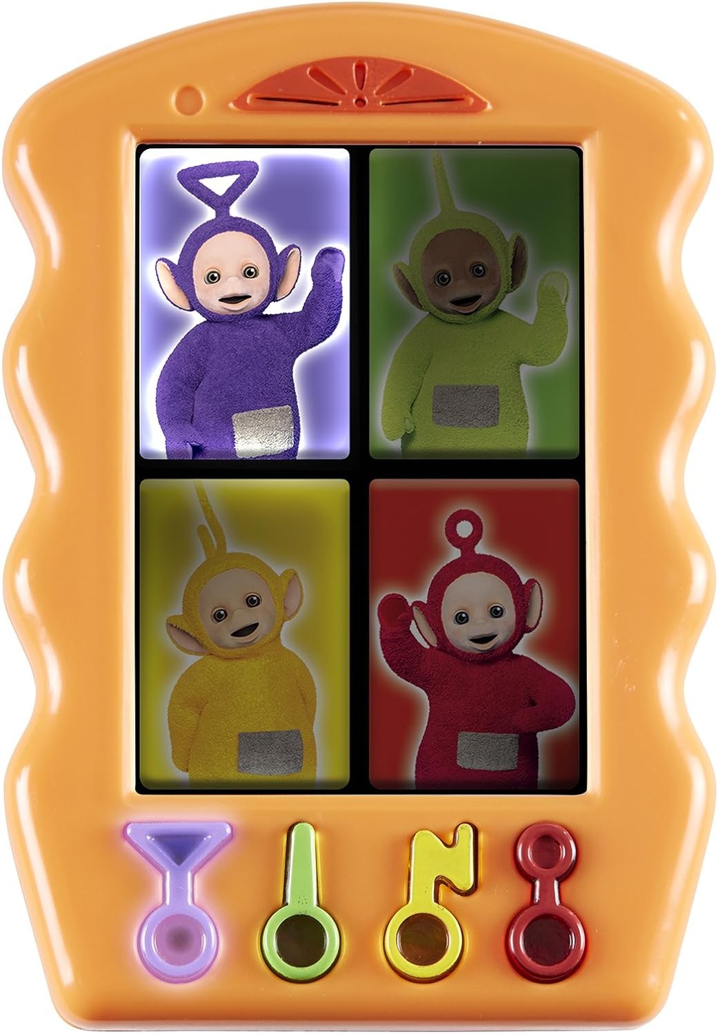 Teletubbies Tubby Phone, call one of the Teletubbies, and they will chat, giggle