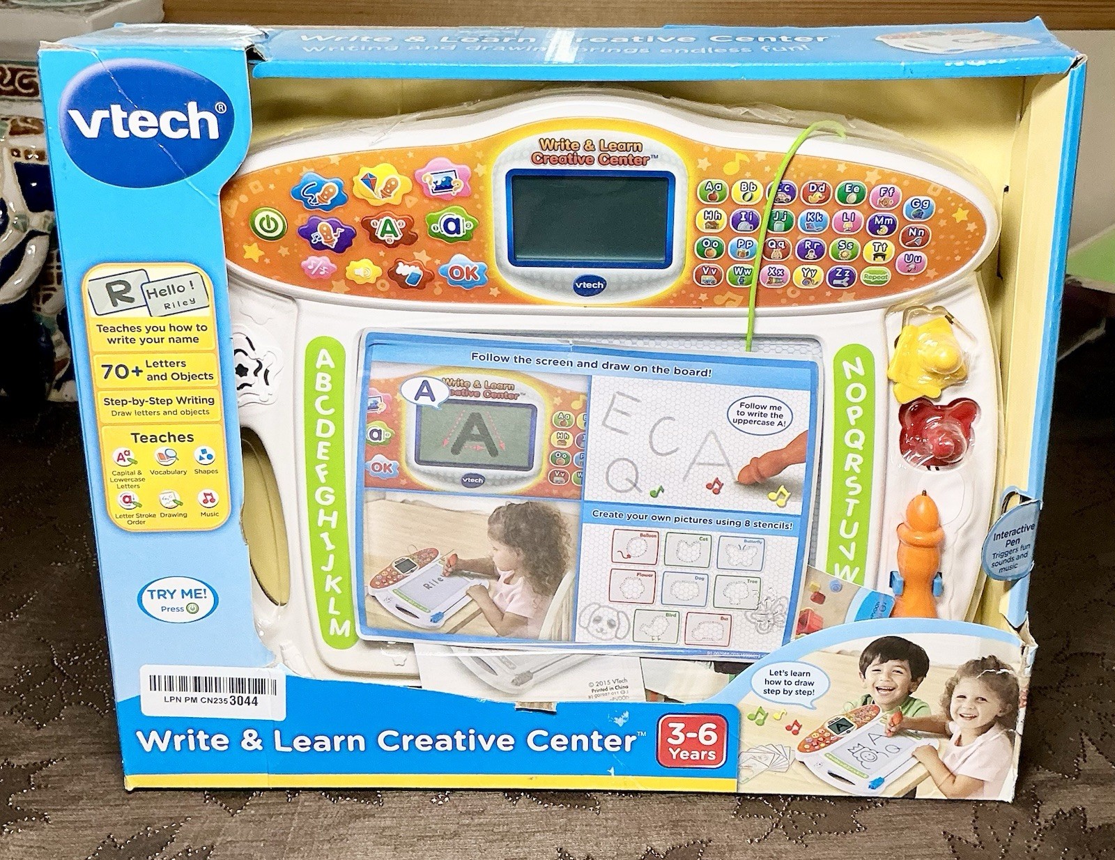VTech Write and Learn Creative Center Ages 3-6 Years 2015 New Needs Batteries