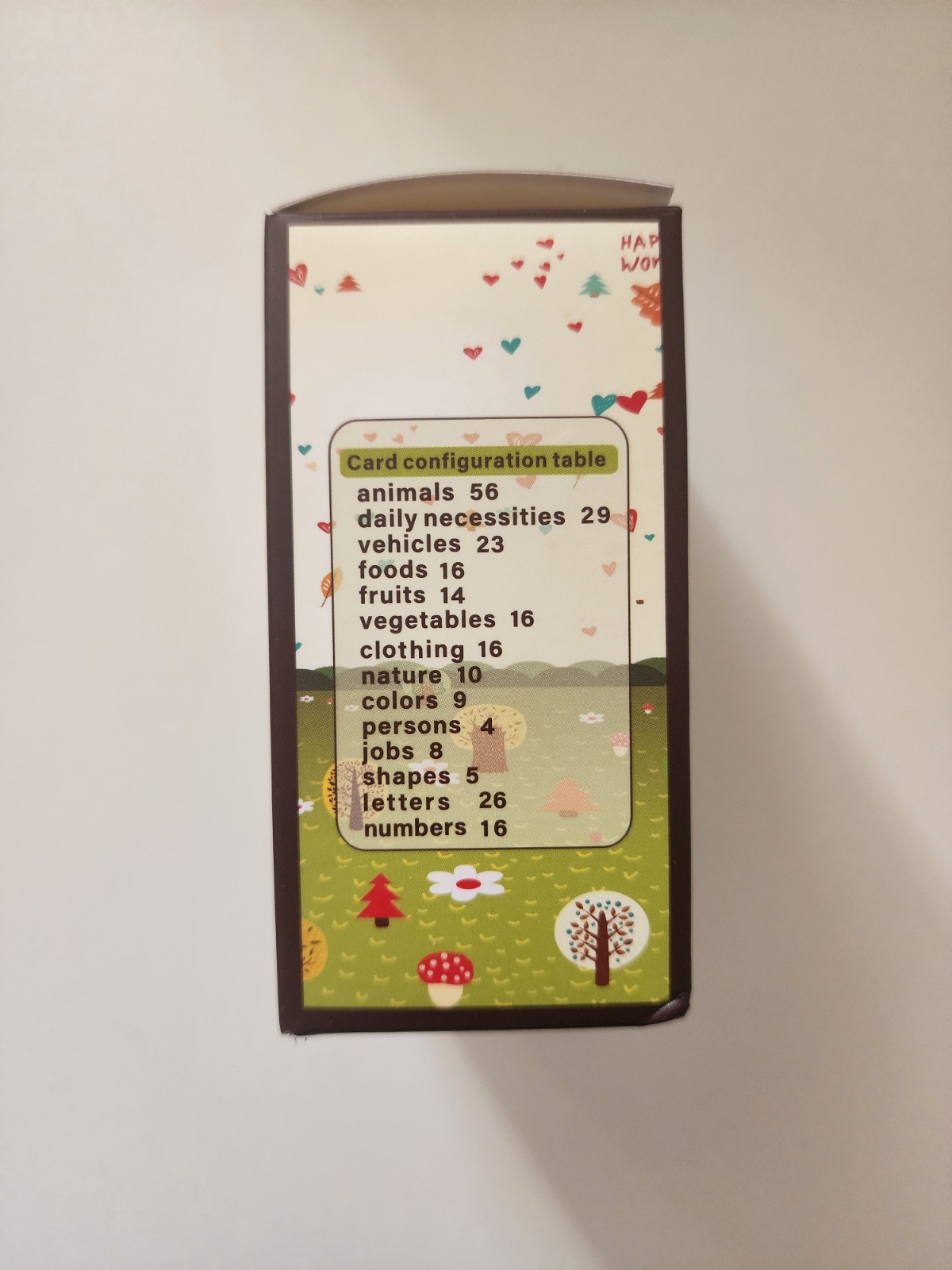 Aullsaty Childrens Educational Preschool Cards and Card Reader