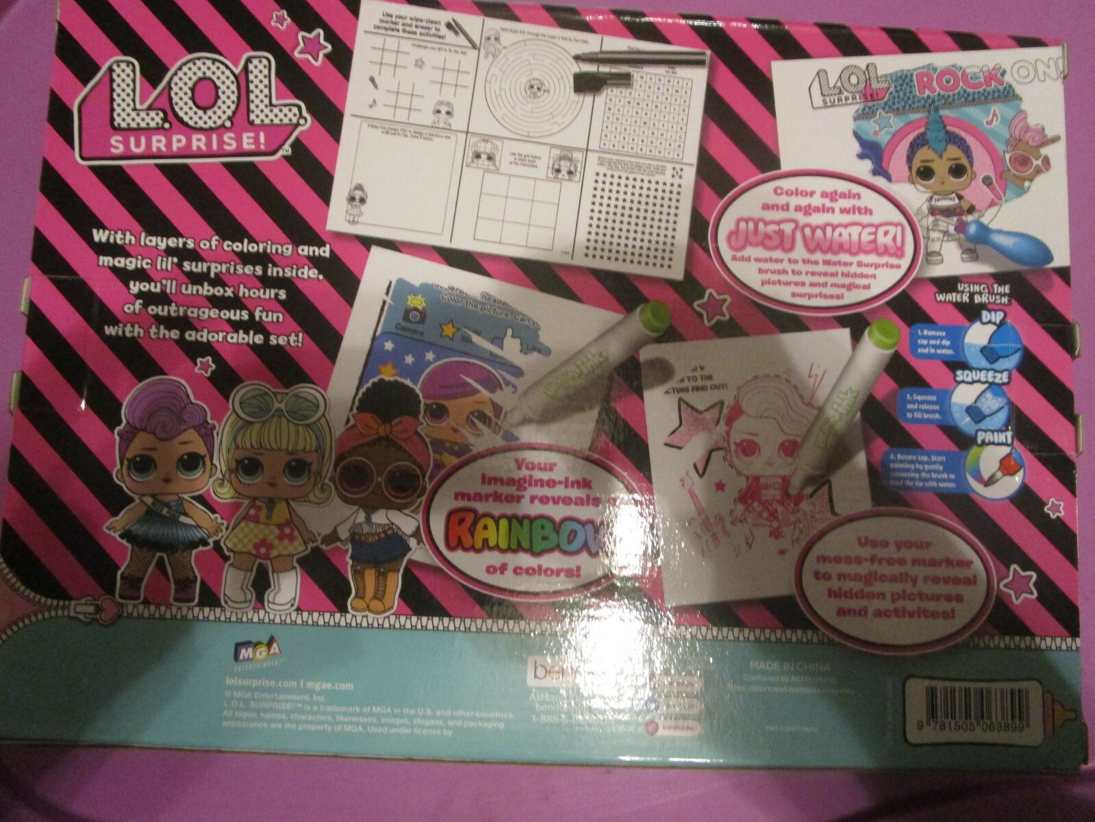 LOL Surprise Imagine Ink 4 In 1 Activity Set