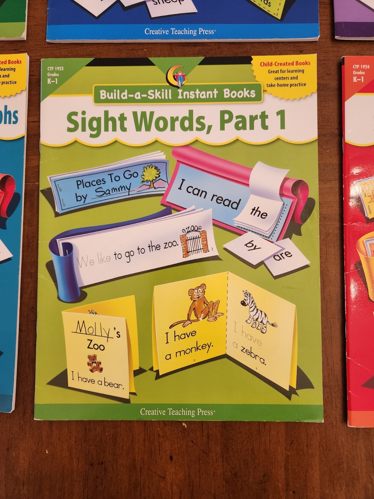 Vowels Sight Words Build A Skill Instant Books Lot Creative Teaching Press K-1