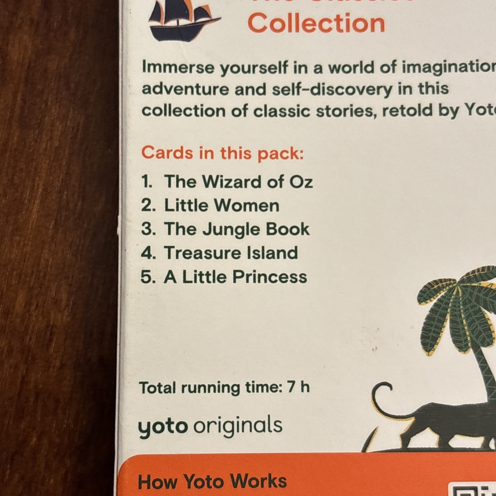 Yoto The Classics Collection Originals 5 Audio Card Age 8+ Bestseller NIB