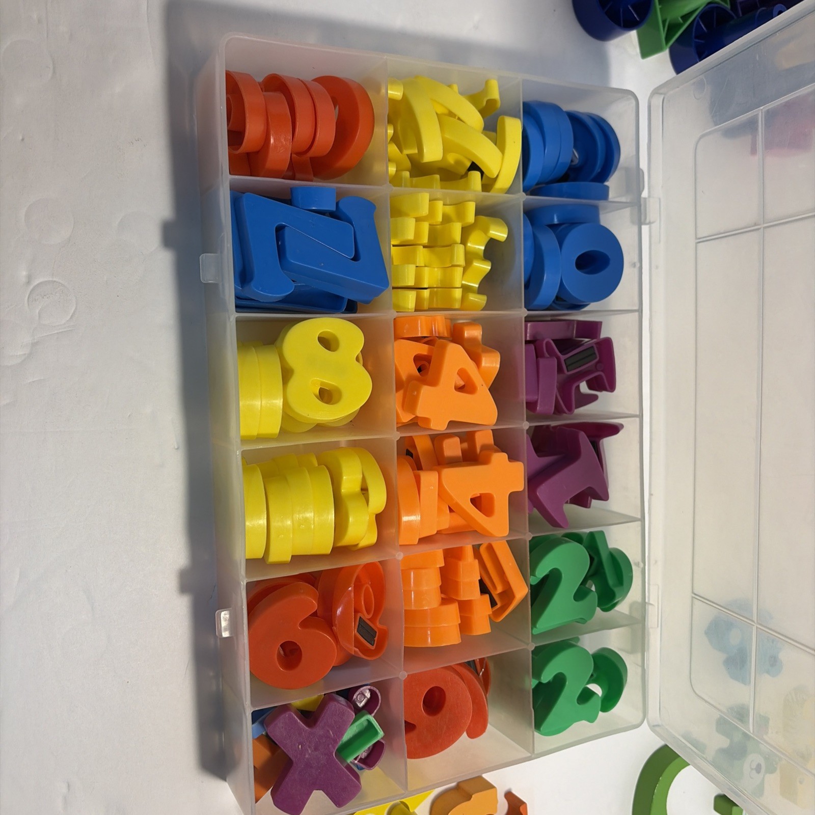 Children’s learning toys lot Magnetic Numbers ,Animal Numbers & stackable shapes