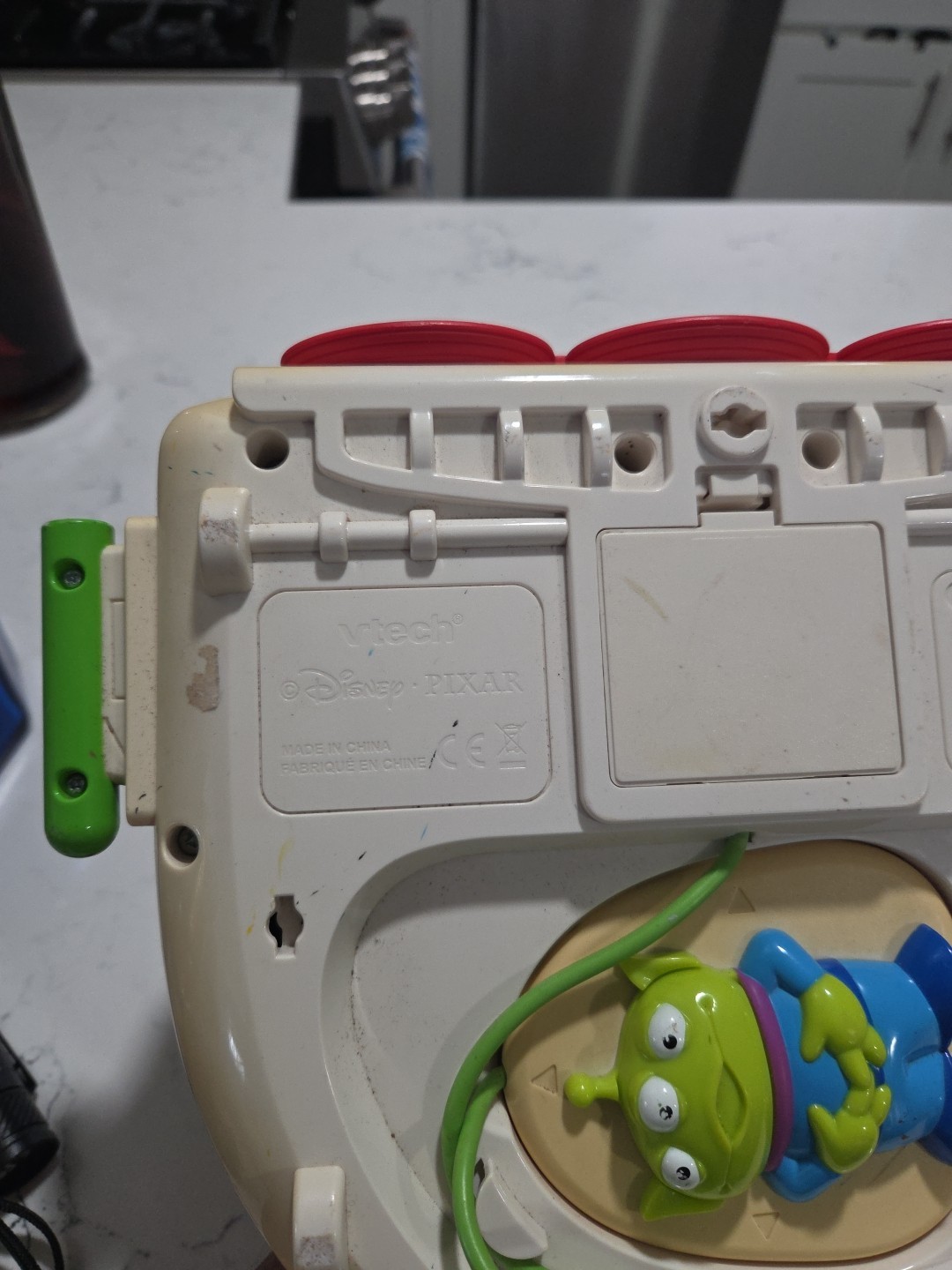 Buzz Lightyear Vtech Star Command Laptop Pixar Toy Story 3 WORKS