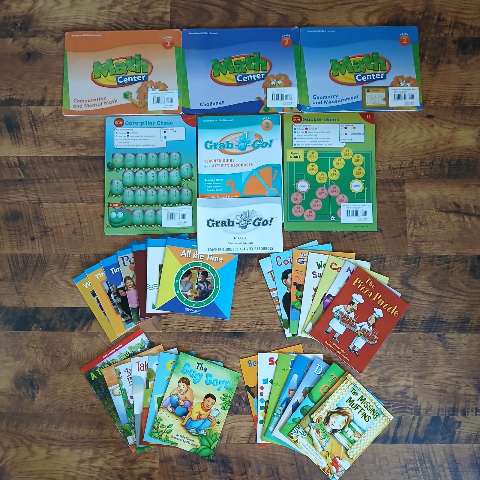 HMH Go Math! Grab & Go Differentiated Centers Kit Grade 2 Teacher Resource NEW