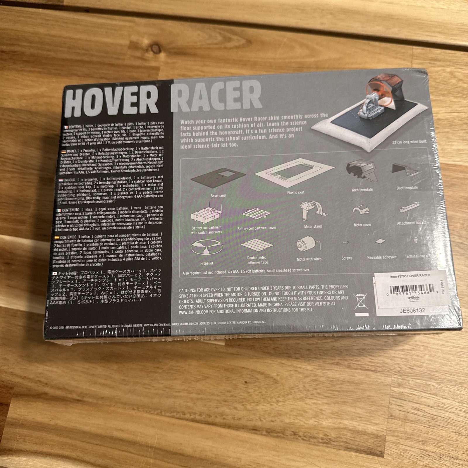 KIDZ ROBOTIX HOVER RACER 4M 2019 JE612691 STEAM Powered Kids New SEALED