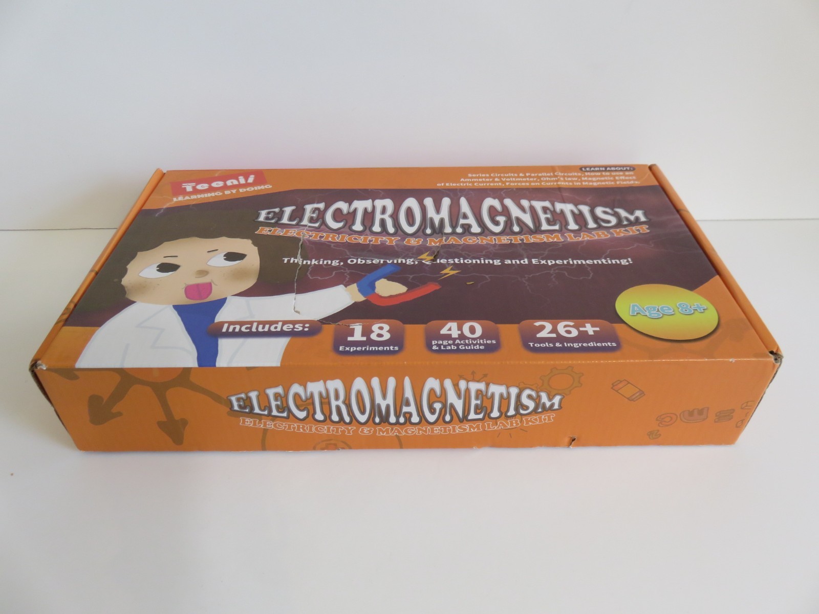 Electromagnetism Lab Kit Experiments Teenii Science Kit Ages 8+ Homeschool