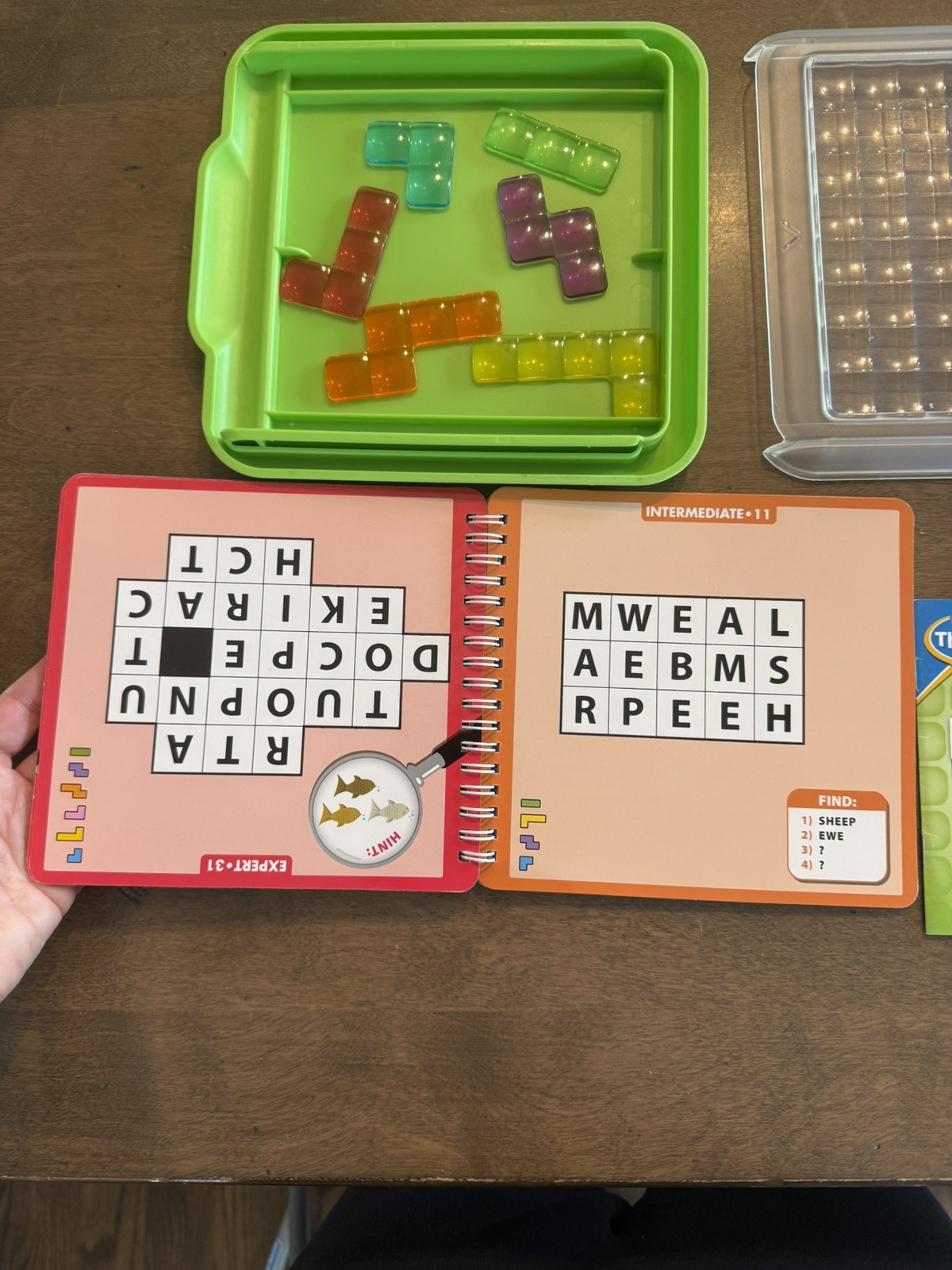 Lot 2 ThinkFun Pathwords & Jr game Word search challenges Spelling Educational