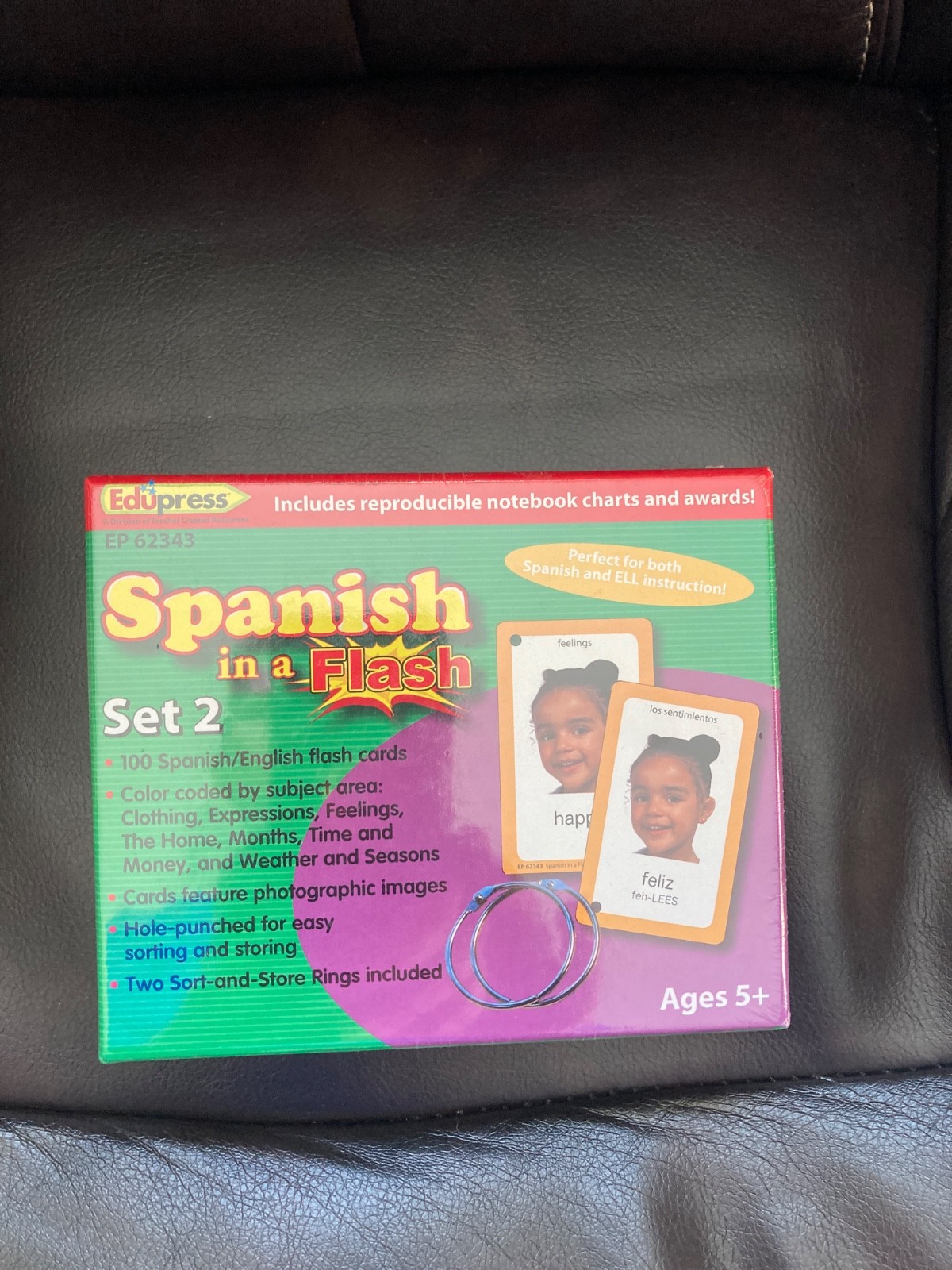 Edupress, Spanish in a Flash Set 2-Complete