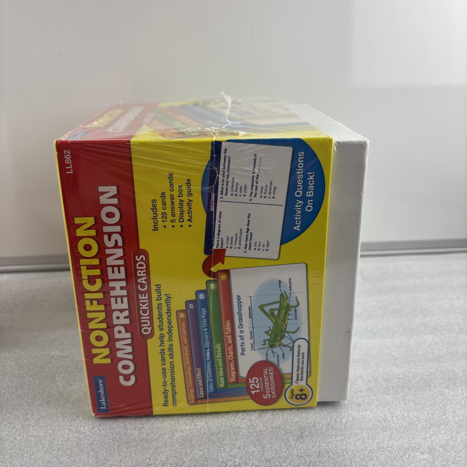 Lakeshore Nonfiction Comprehension Quickie Cards LL862