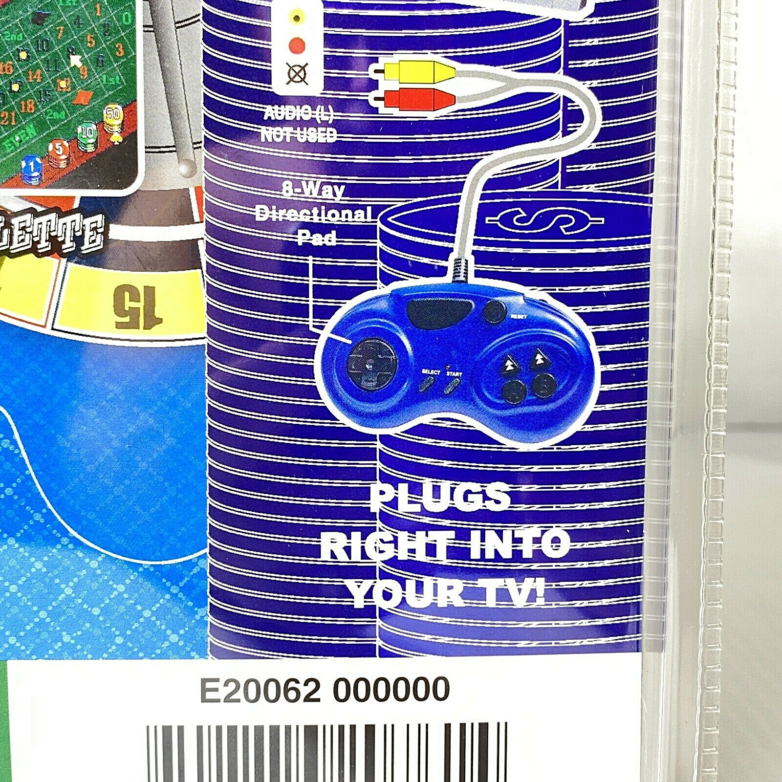 VS Maxx Plug and Play 5 Casino Games All in 1 TV Video Game – Poker Roulette