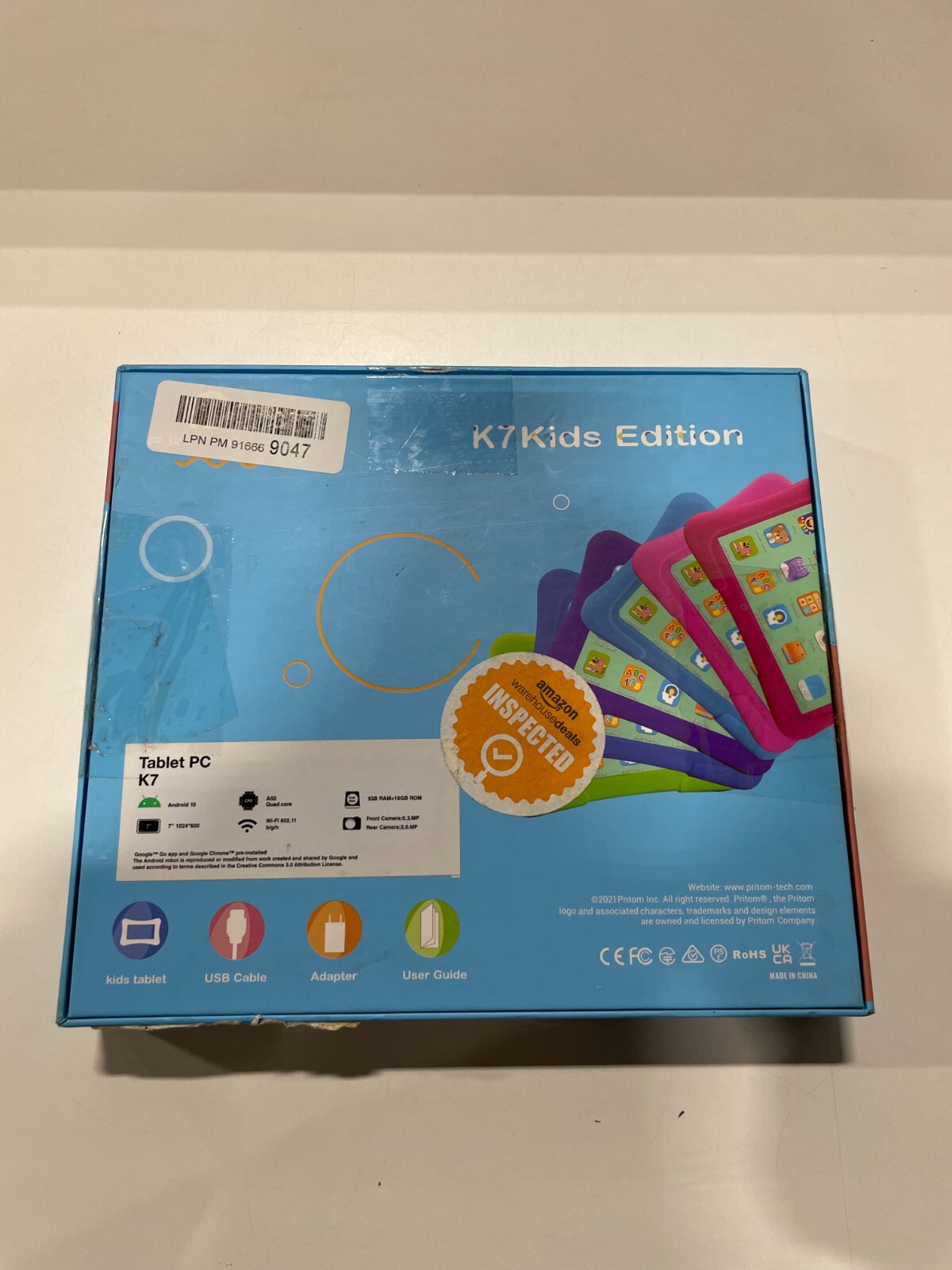 Pritom K7 Kids Edition Tablet