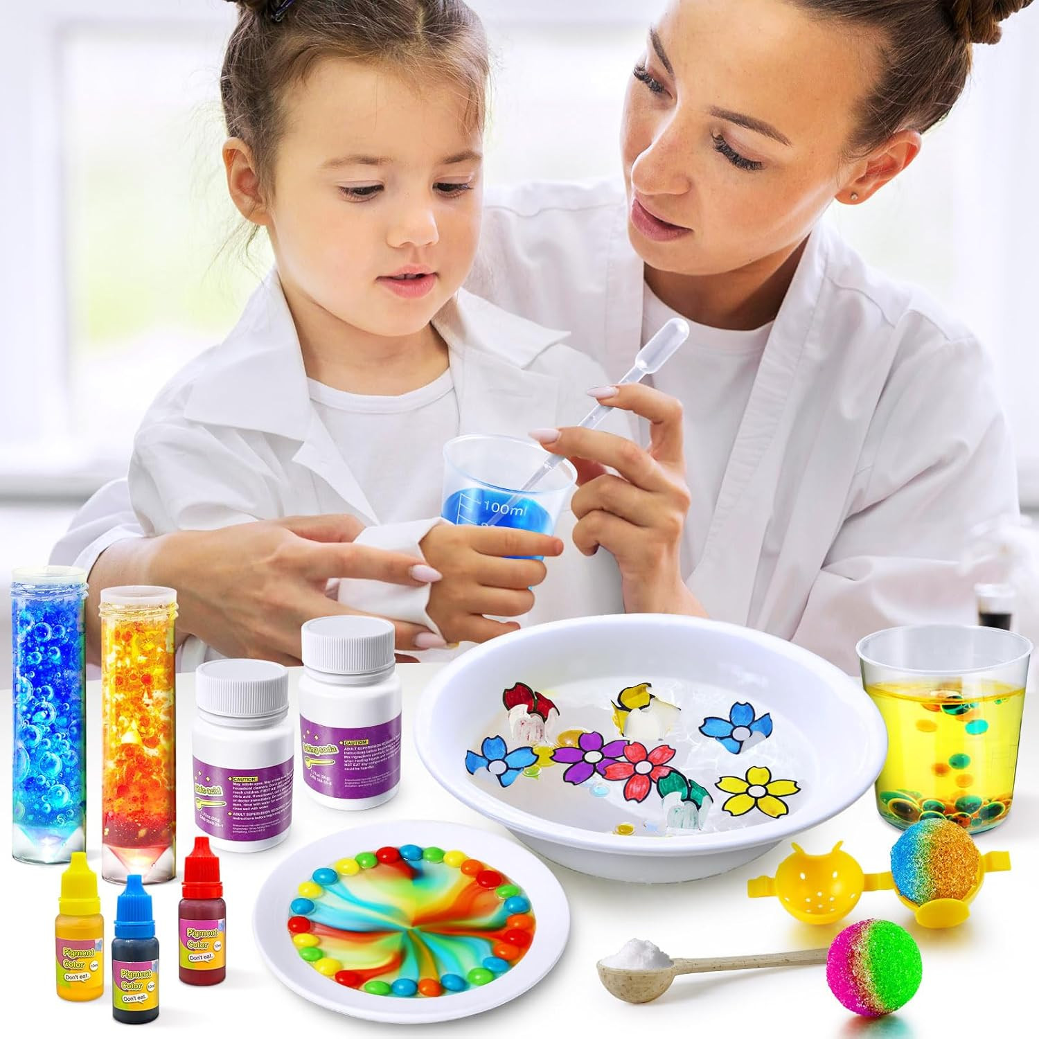 70+ Experiments Science Kit for Kids, Chemistry Set, Educational Toys Gifts Idea