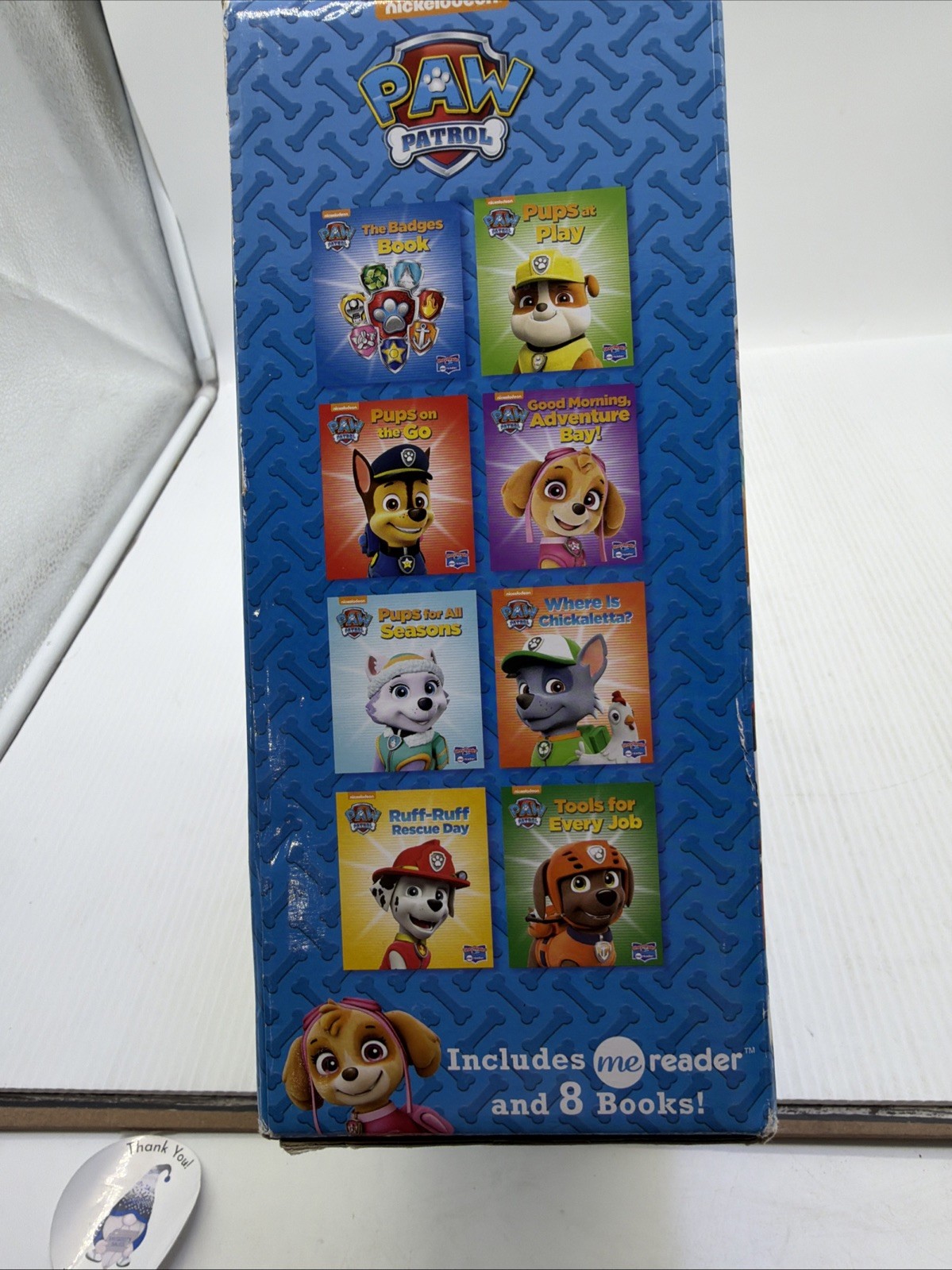 Nickelodeon – Paw Patrol – Me Reader Electronic Story Reader & 8 Book Library