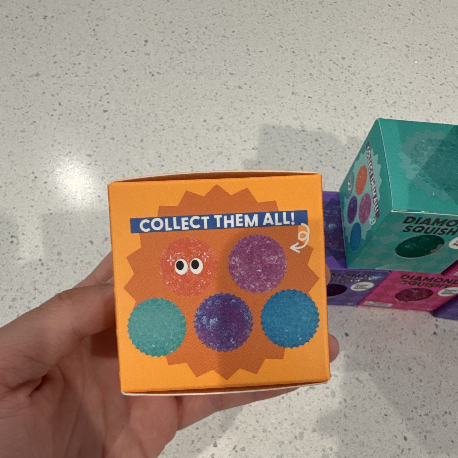 J’adore Diamond Squishy Tactile Squeeze Toy Multicolor Ages 3+ MPN F210325