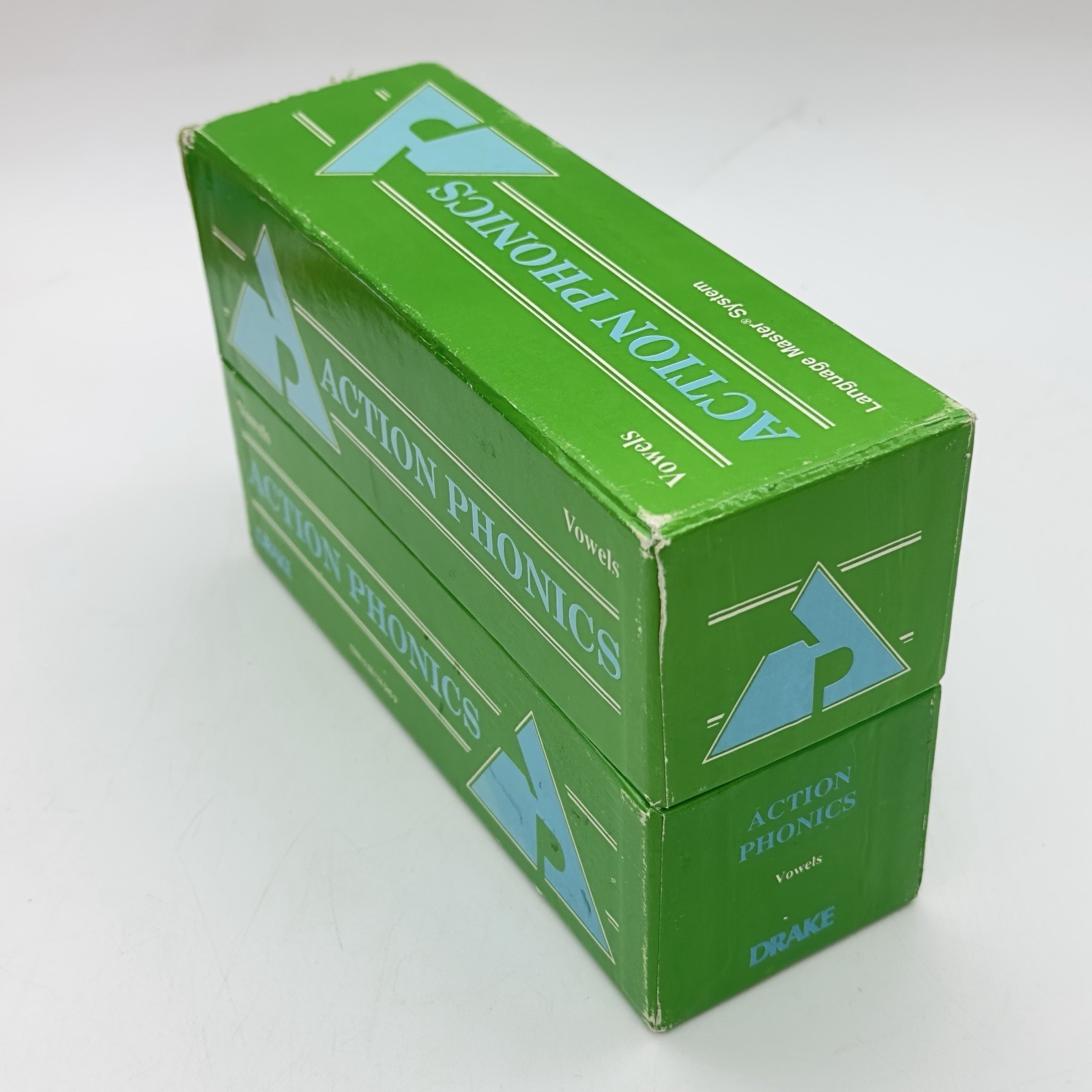 Drake Action Phonics Vowels Audio Cards for Califone Card Master Language Master