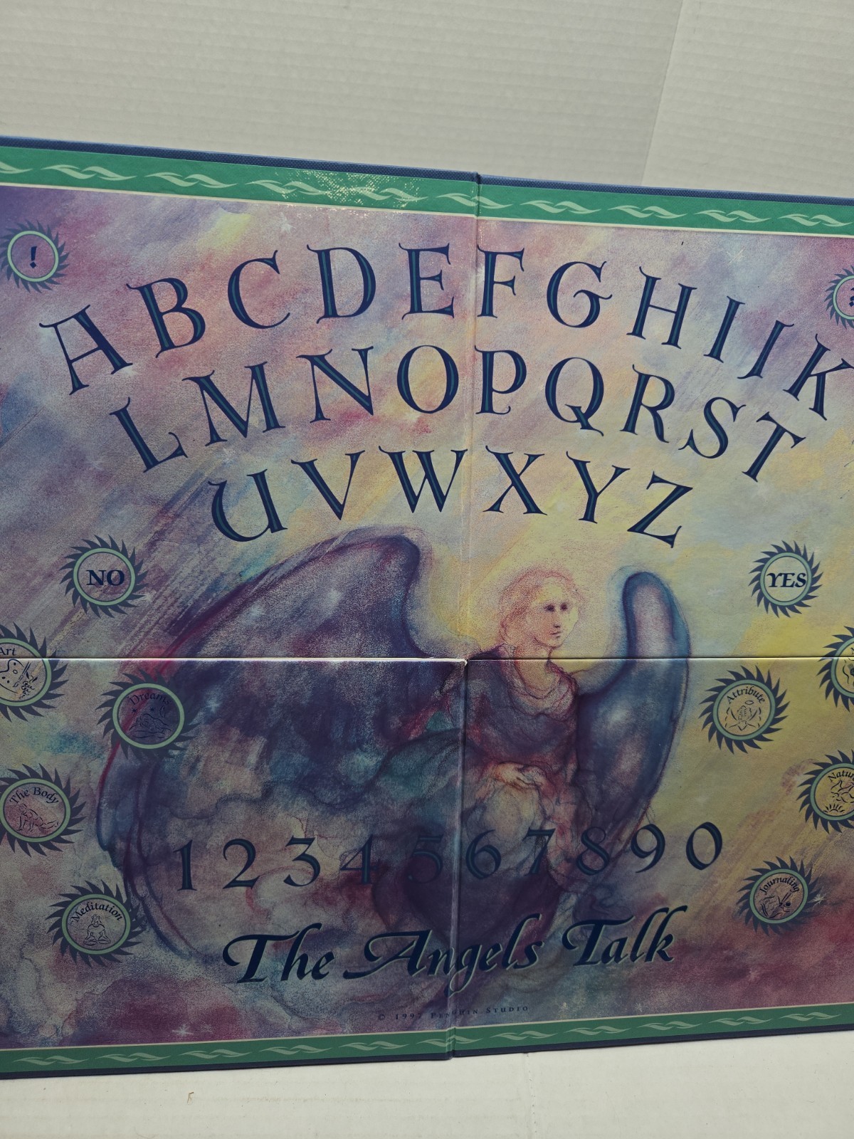 The Angels Talk Message Board Game Kay Larry Sturgis Spiritual Healing Complete
